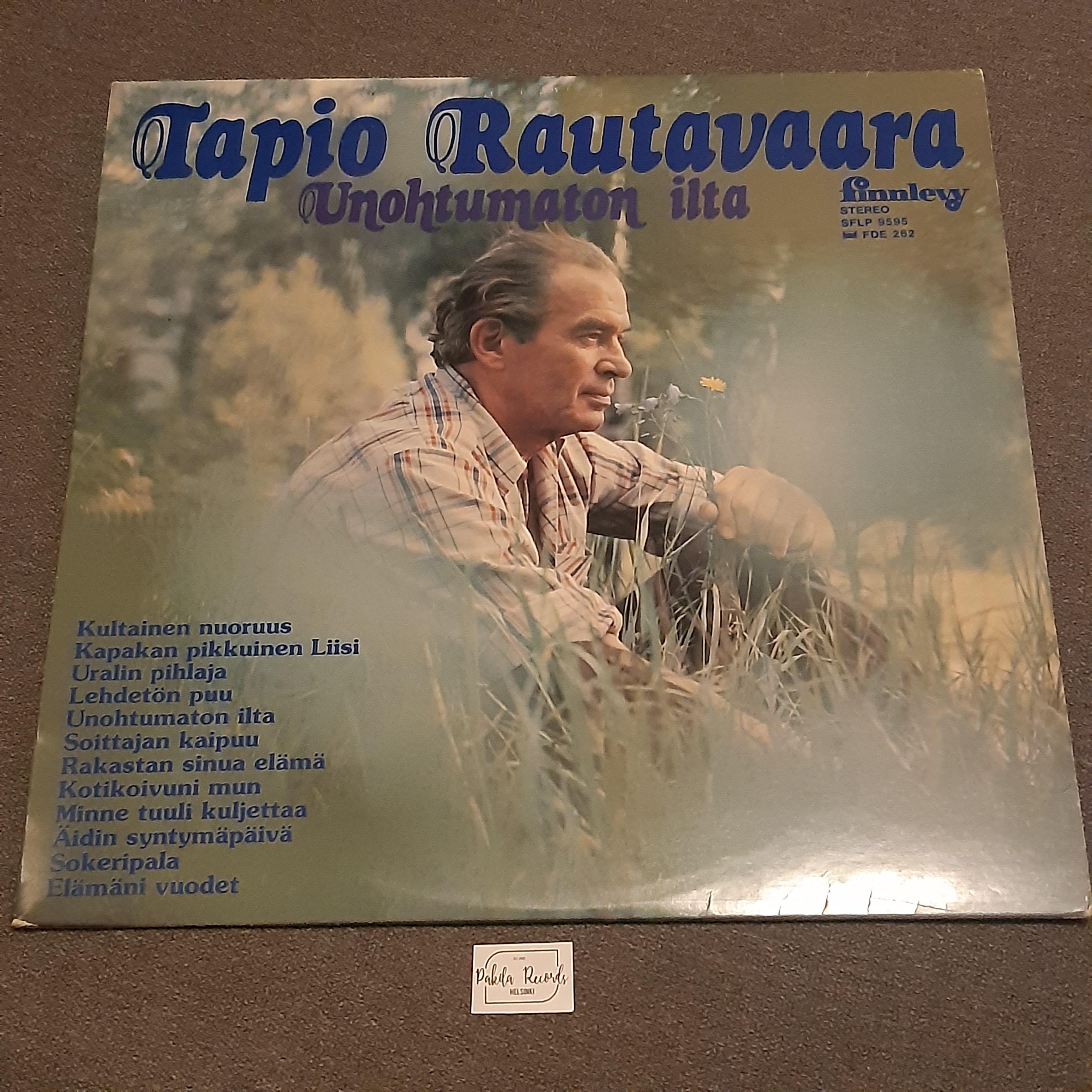 Tapio Rautavaara - Unohtumaton ilta - LP (käytetty)