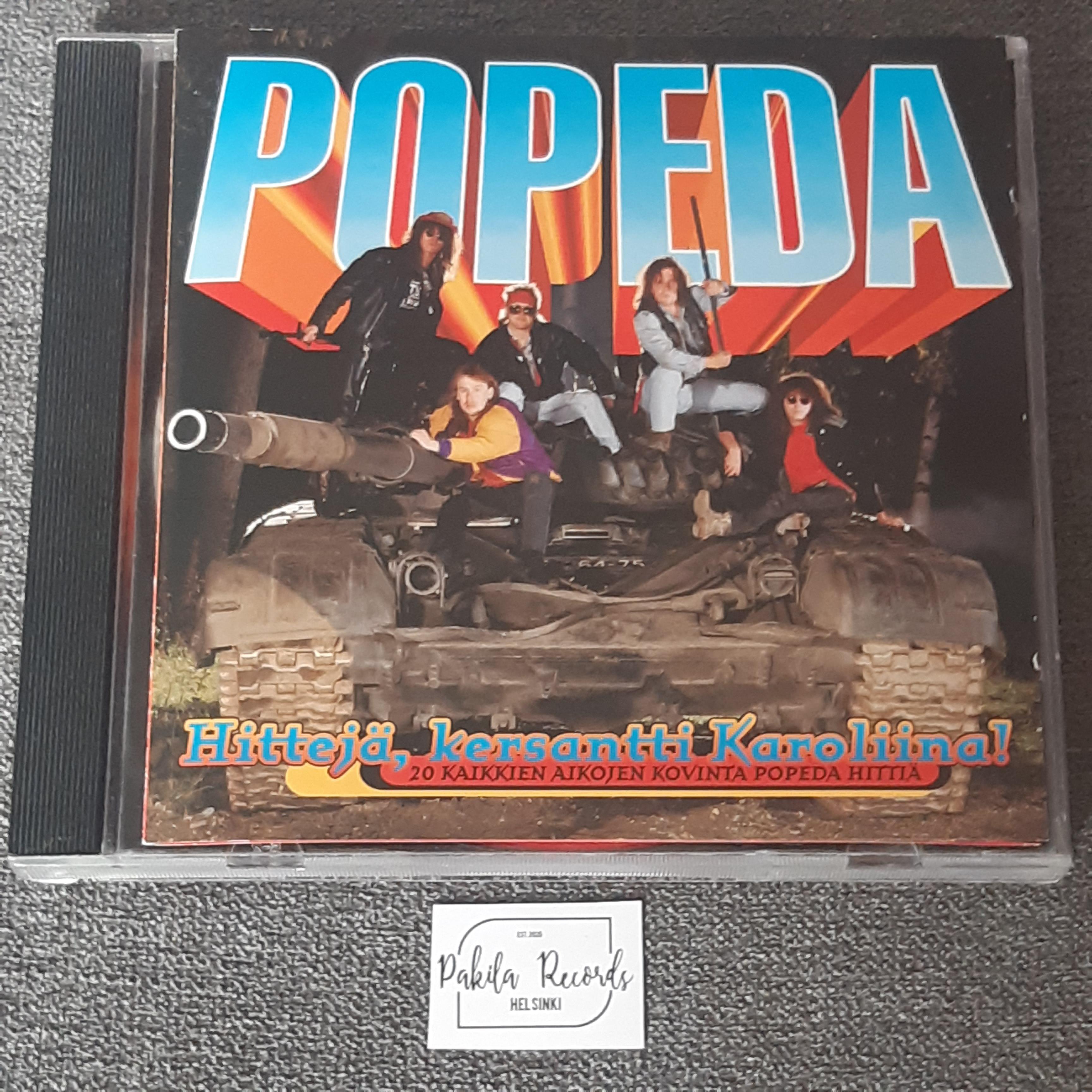 Popeda - Hittejä, kersantti Karoliina! - CD (käytetty)