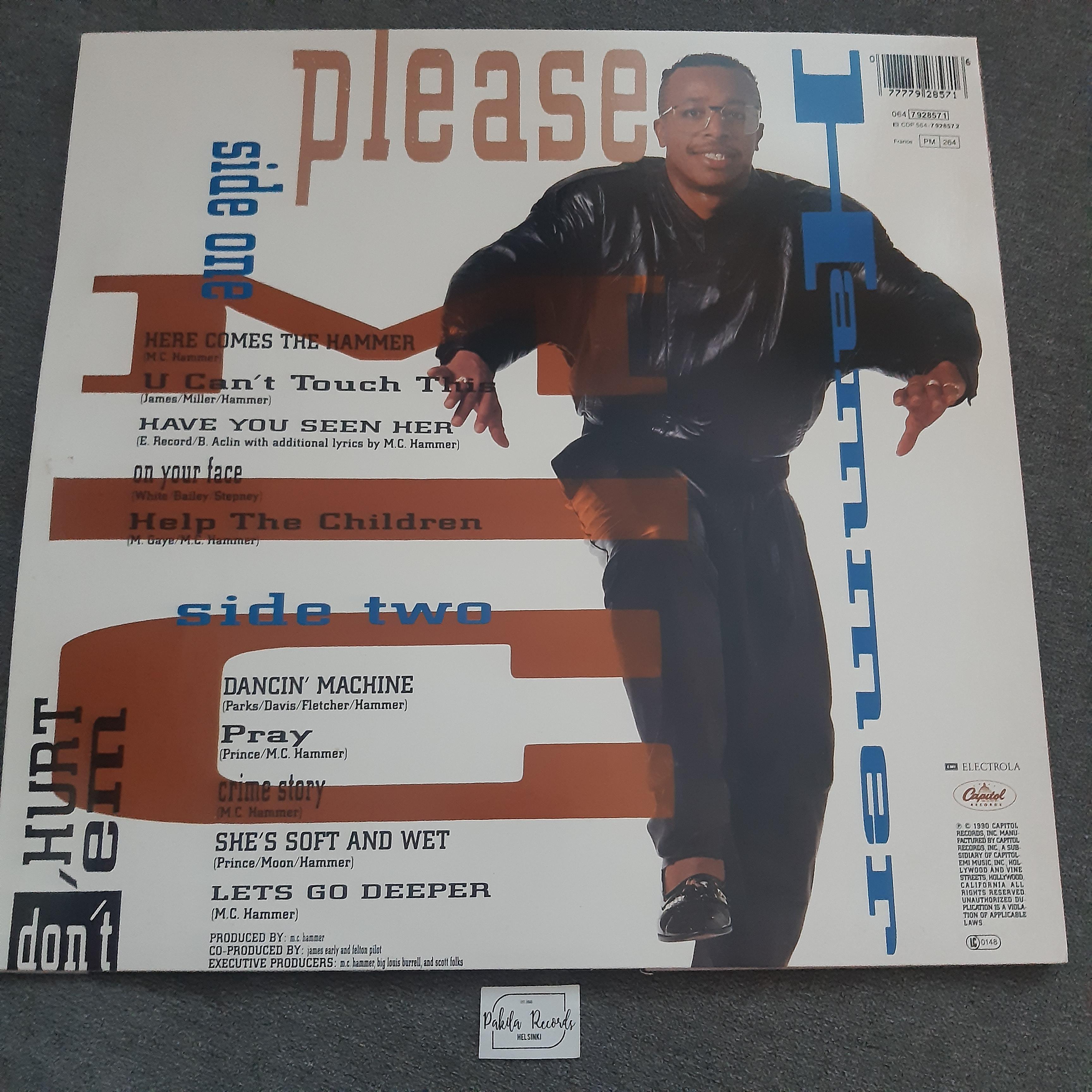 MC Hammer - Please Hammer Don't Hurt 'Em - LP (käytetty)