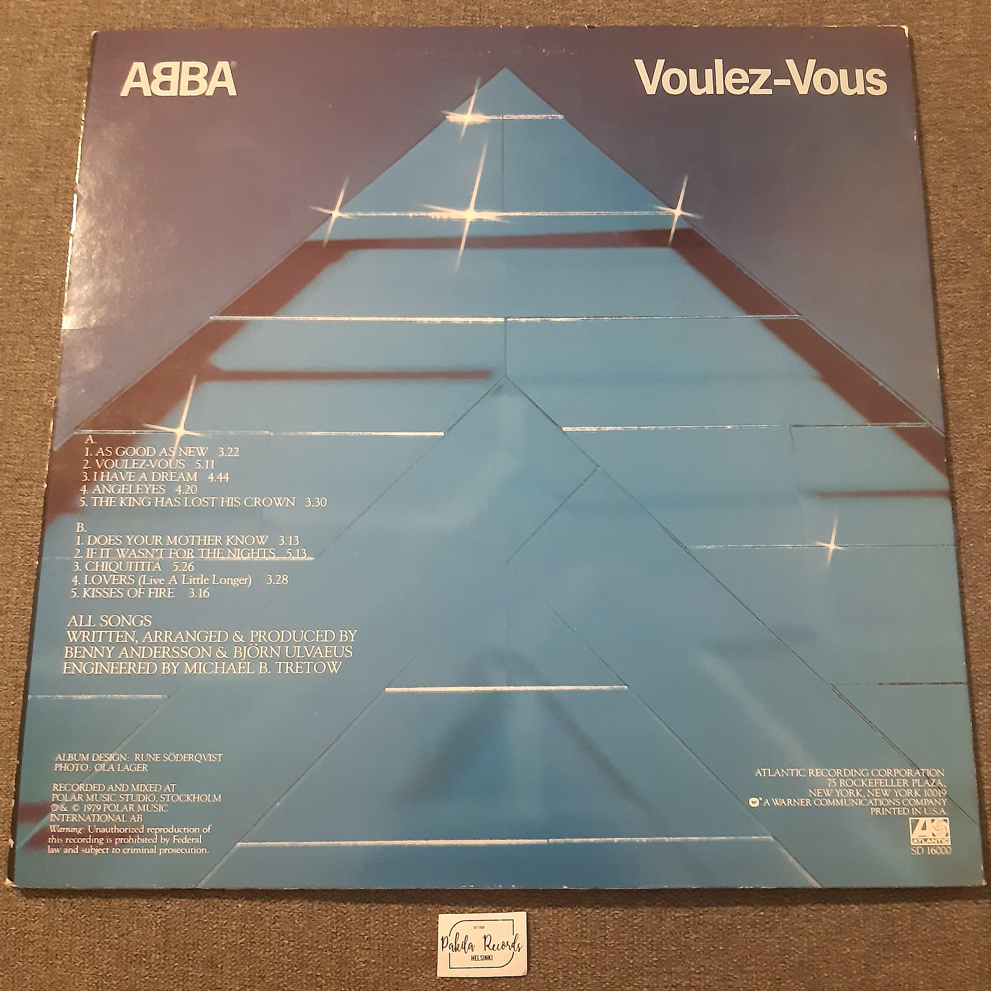 Abba - Voulez-Vous - LP (käytetty)