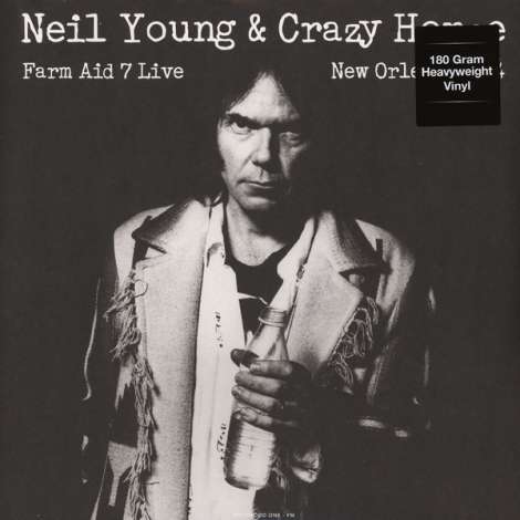 Neil Young & Crazy Horse - Live At Farm Aid 7 In New Orleans 1994 - LP (uusi)