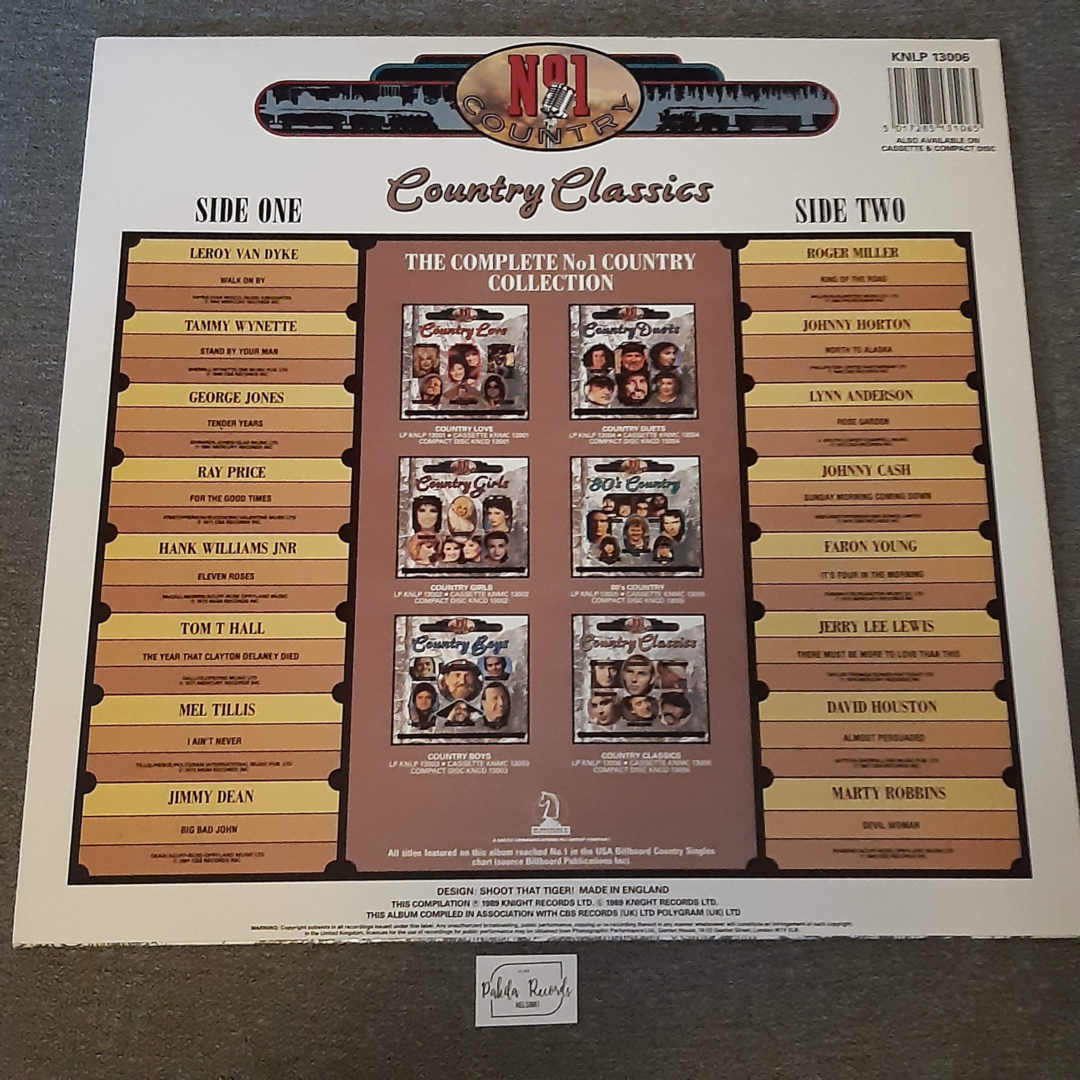 Number 1 Country - Country Classics - LP (käytetty)