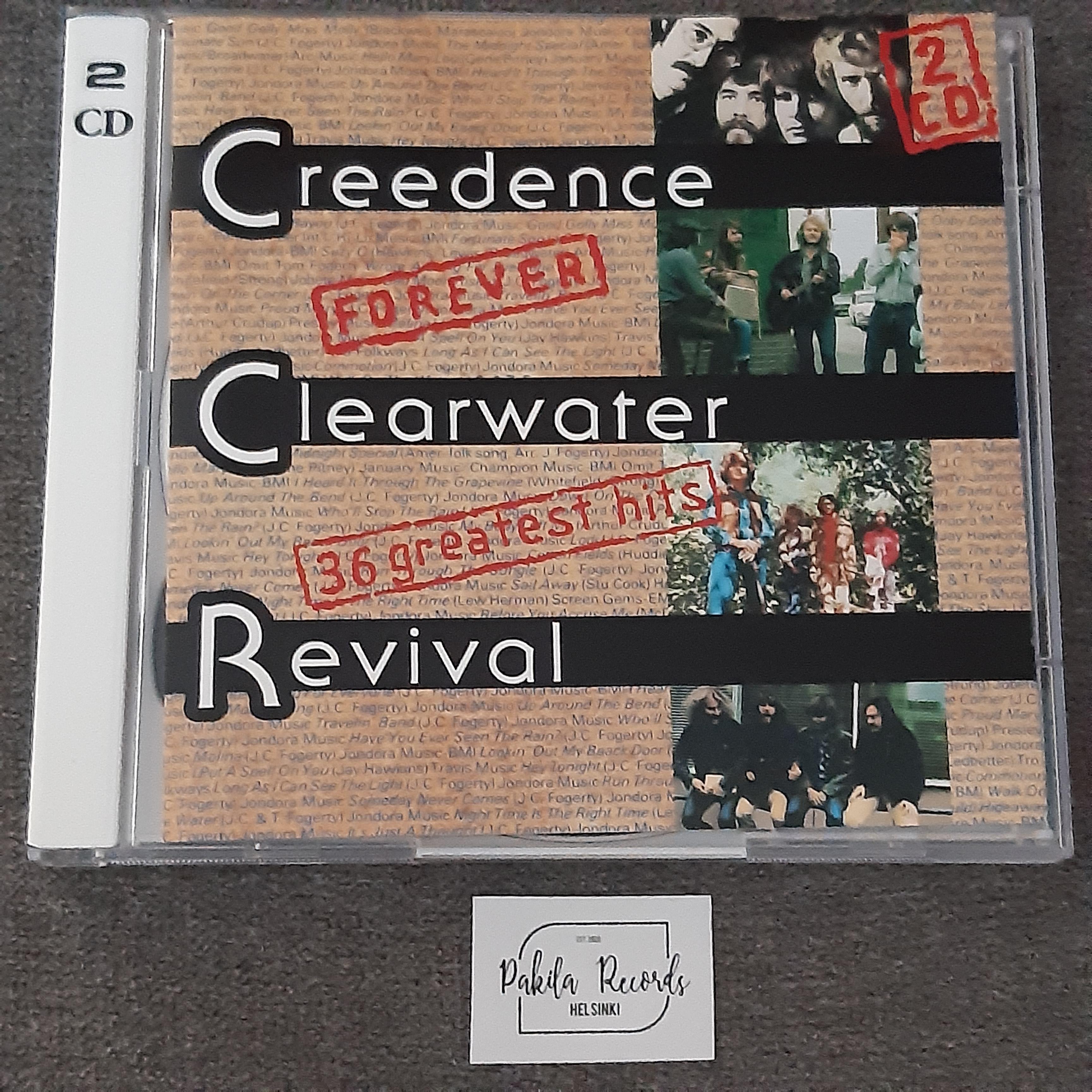 Creedence Clearwater Revival - CCR Forever, 36 Greatest Hits - 2 CD (käytetty)