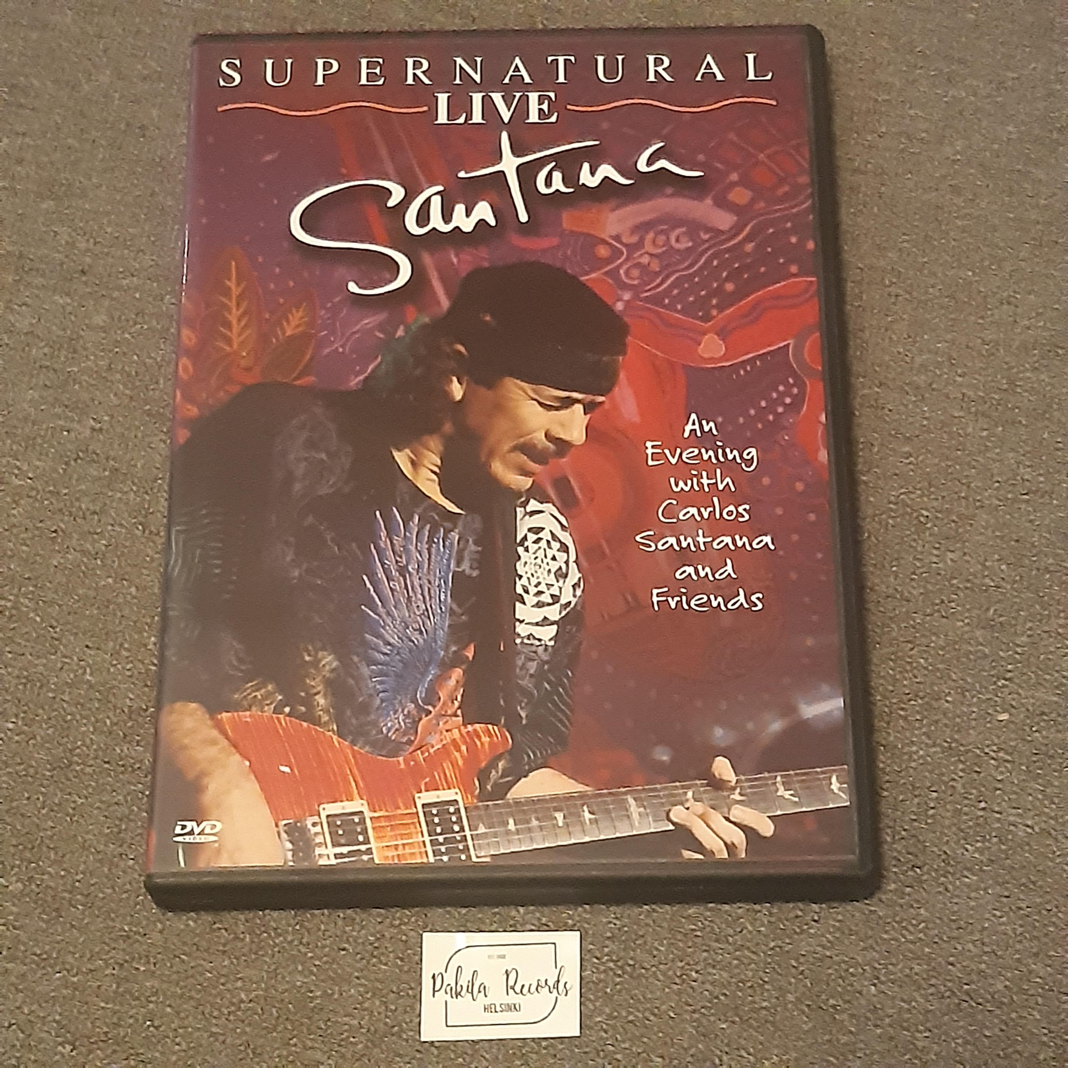 Santana - Supernatural Live - DVD (käytetty)