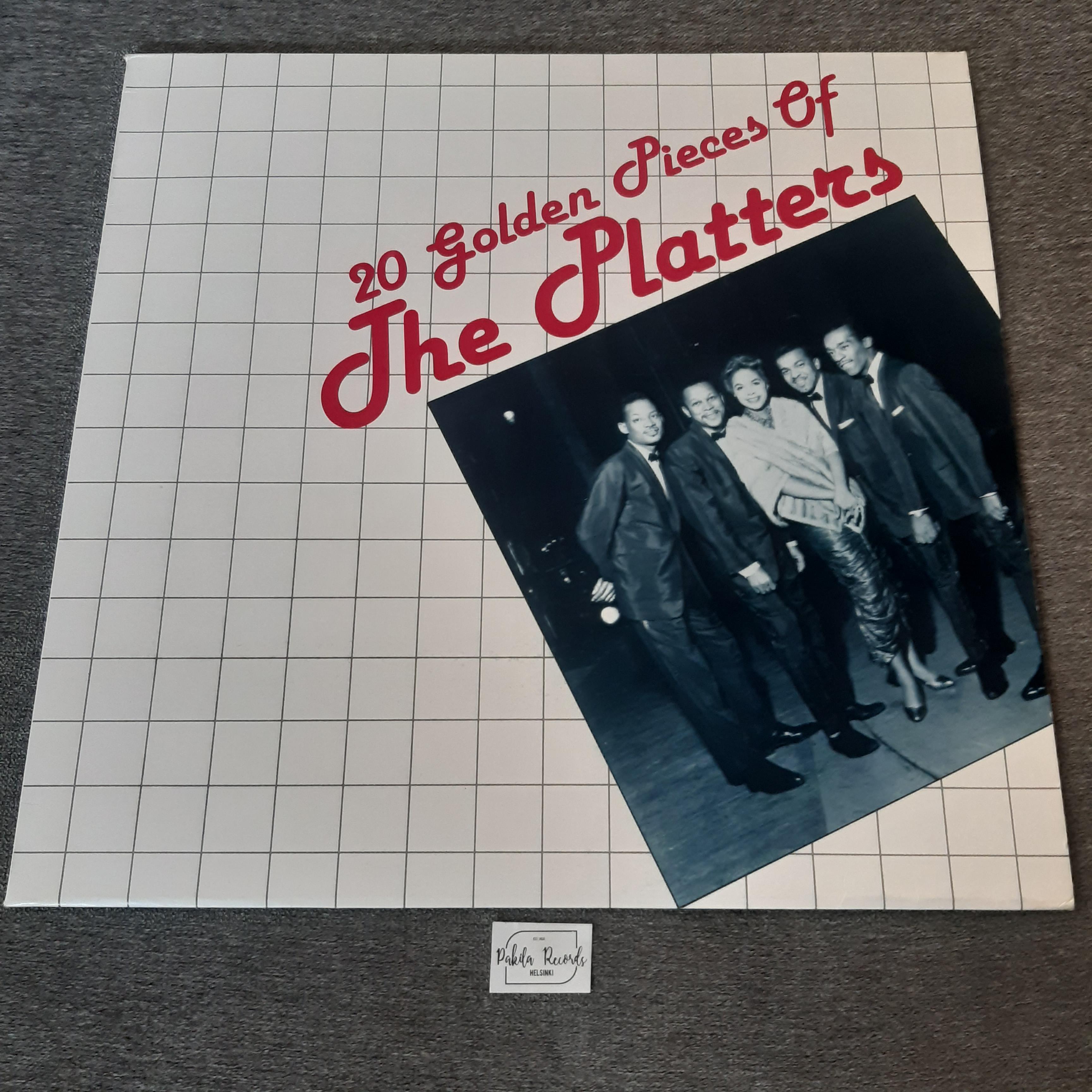 The Platters - 20 Golden Pieces Of The Platters - LP (käytetty)