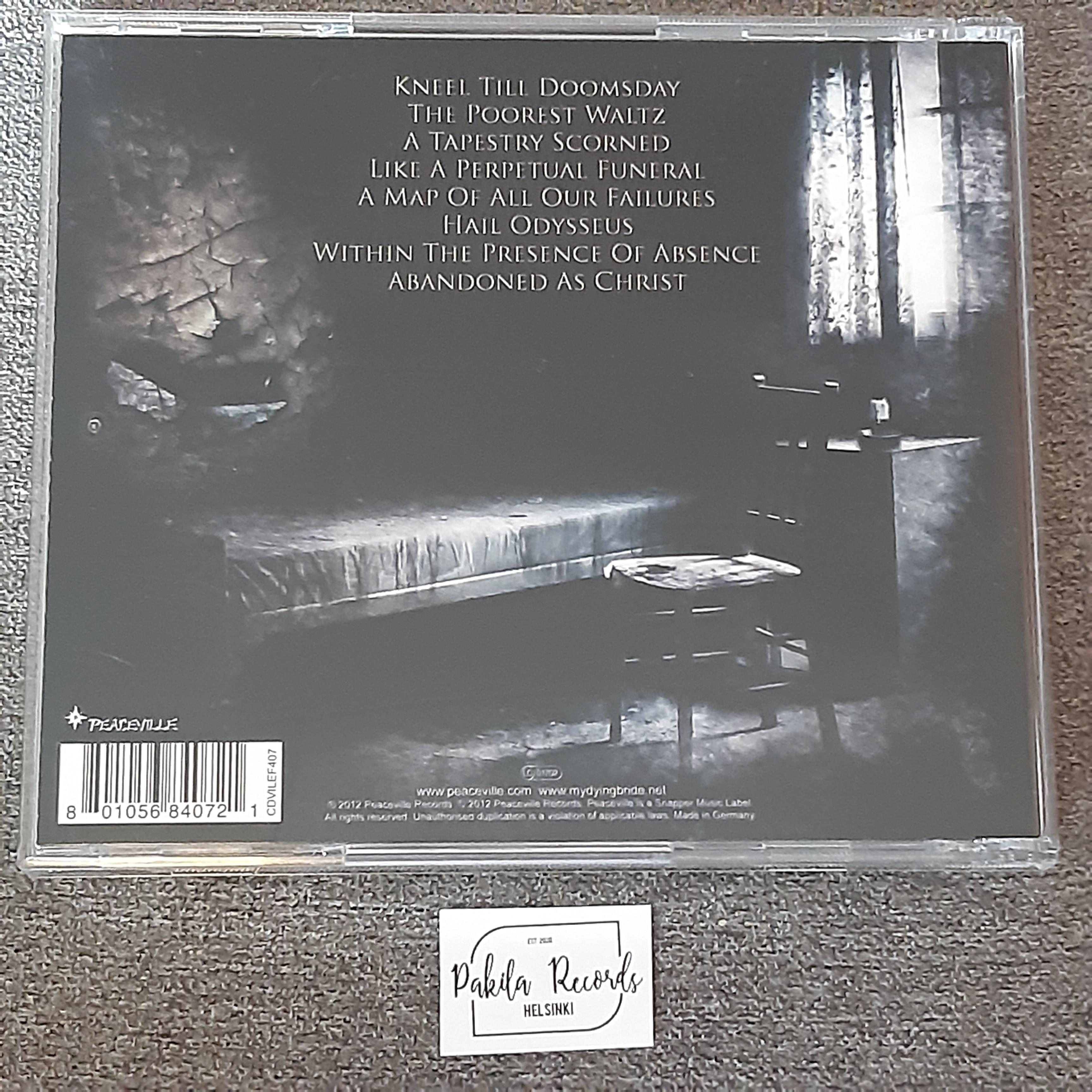 My Dying Bride - A Map Of All Our Failures - CD (käytetty)