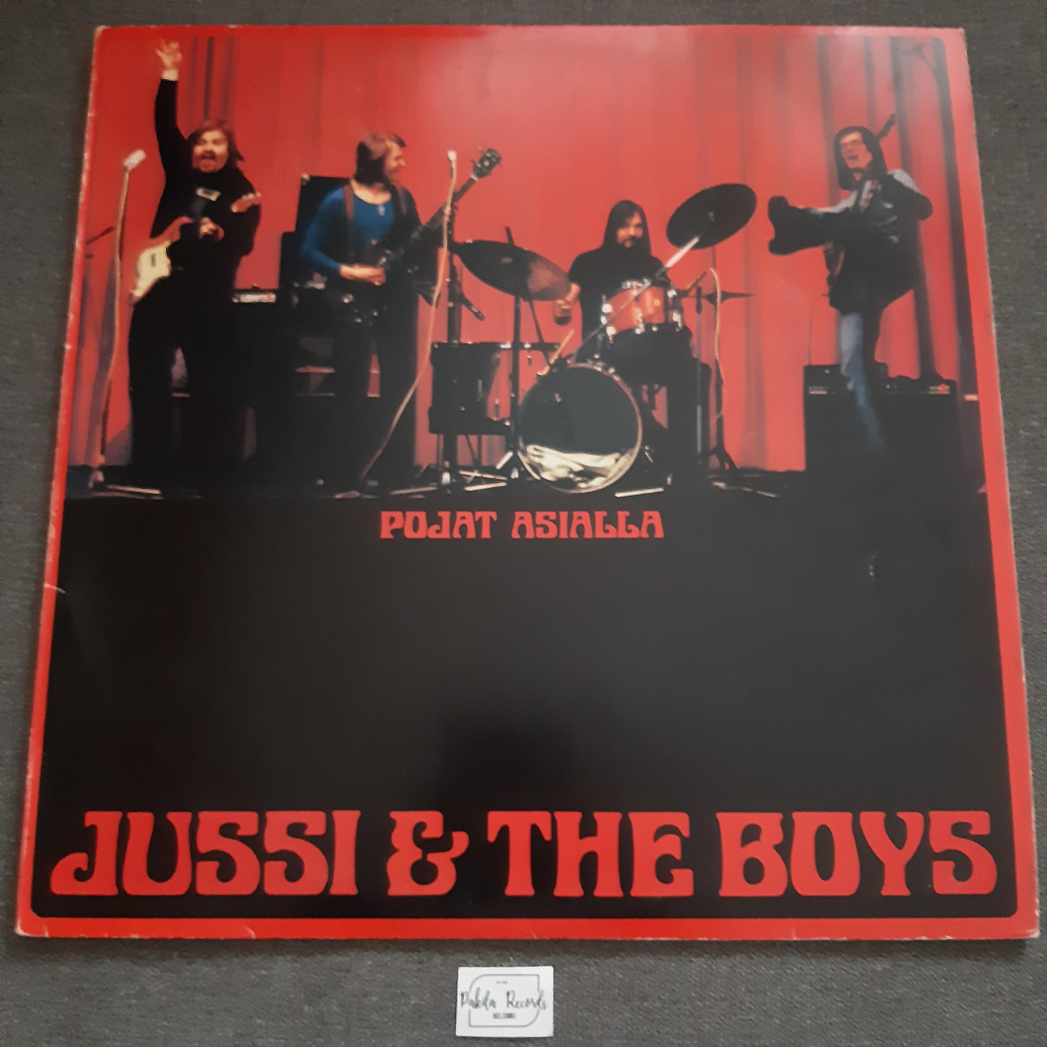 Jussi & The Boys - Pojat asialla - LP (käytetty)