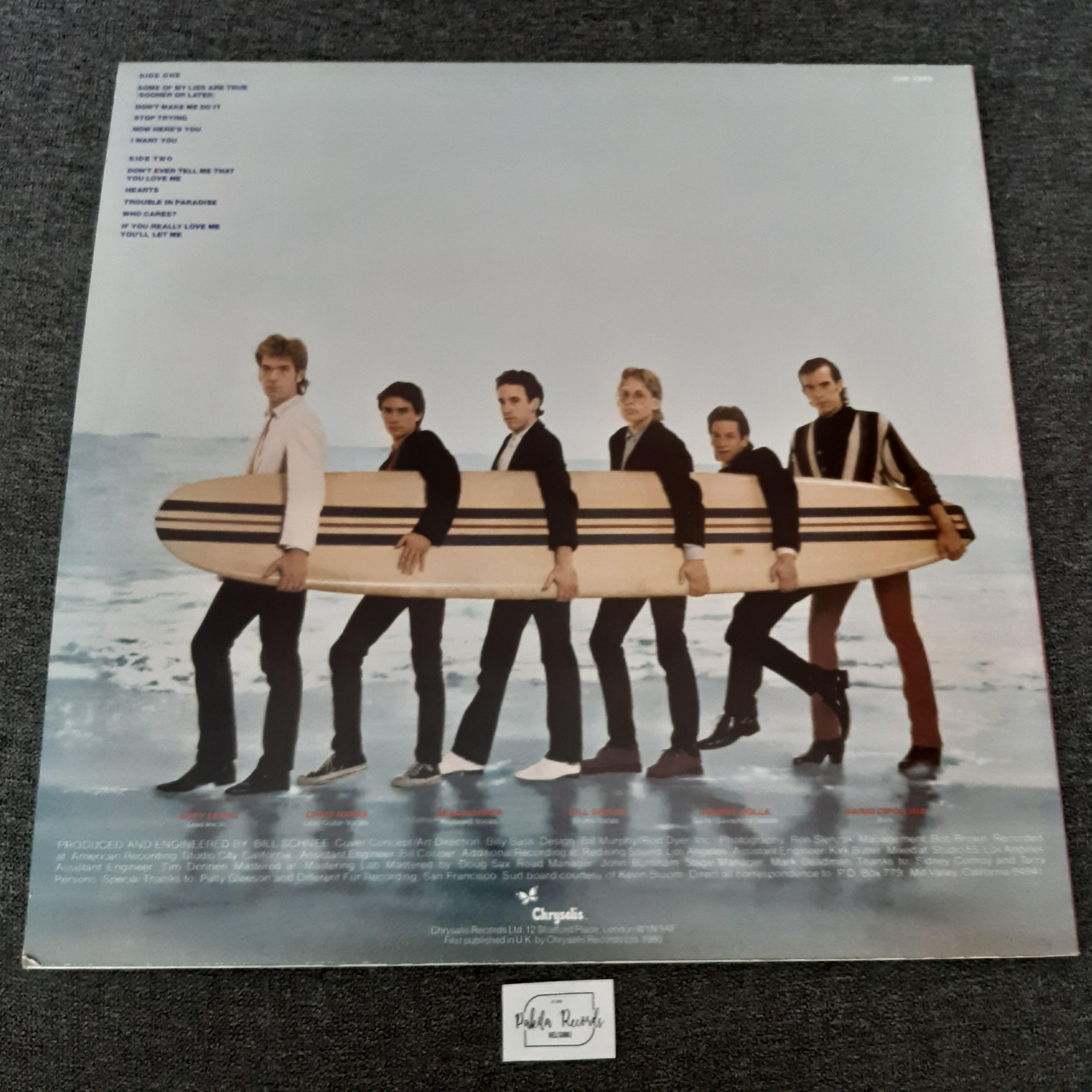 Huey Lewis And The News - Huey Lewis And The News - LP (käytetty)