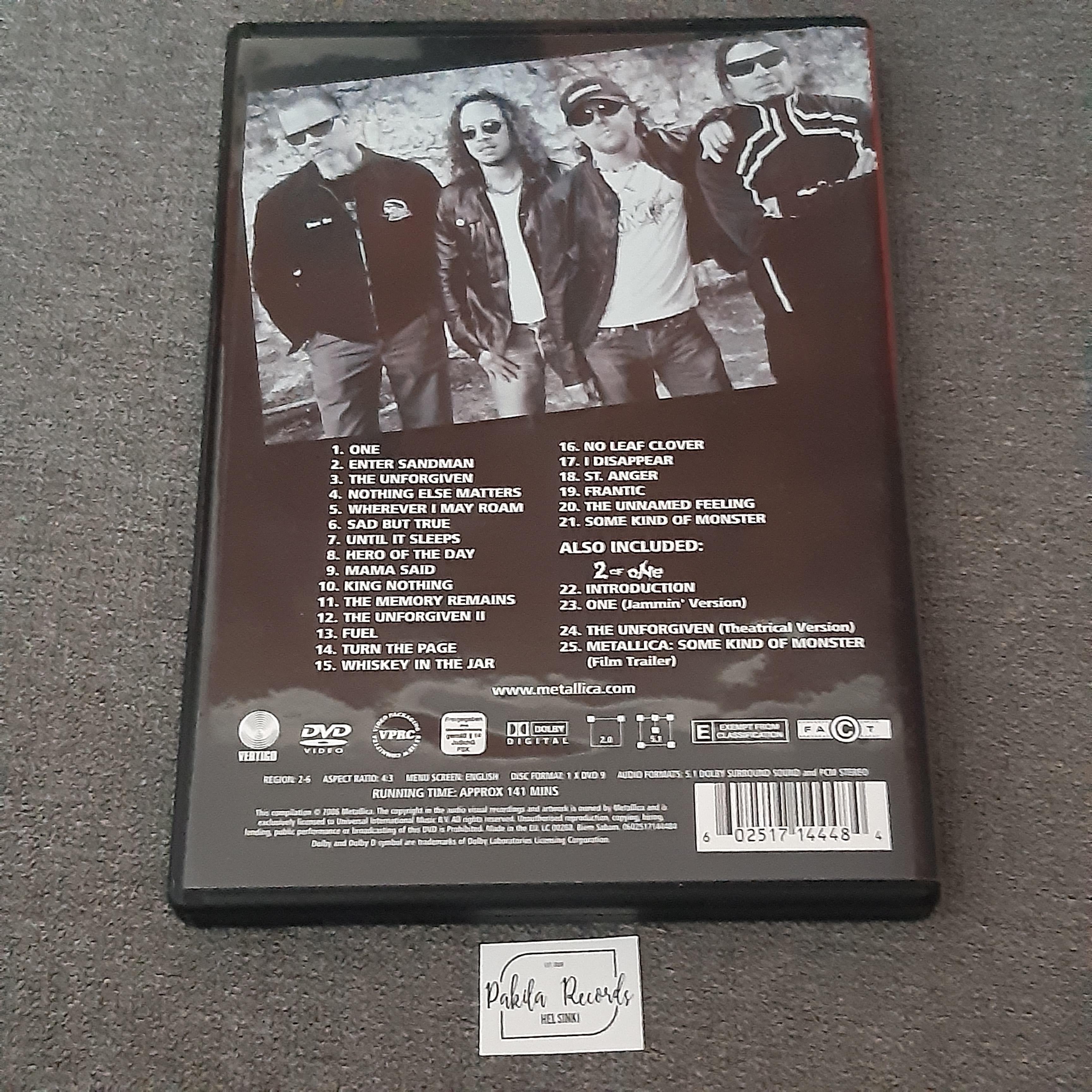 Metallica - The Videos 1989-2004 - DVD (käytetty)