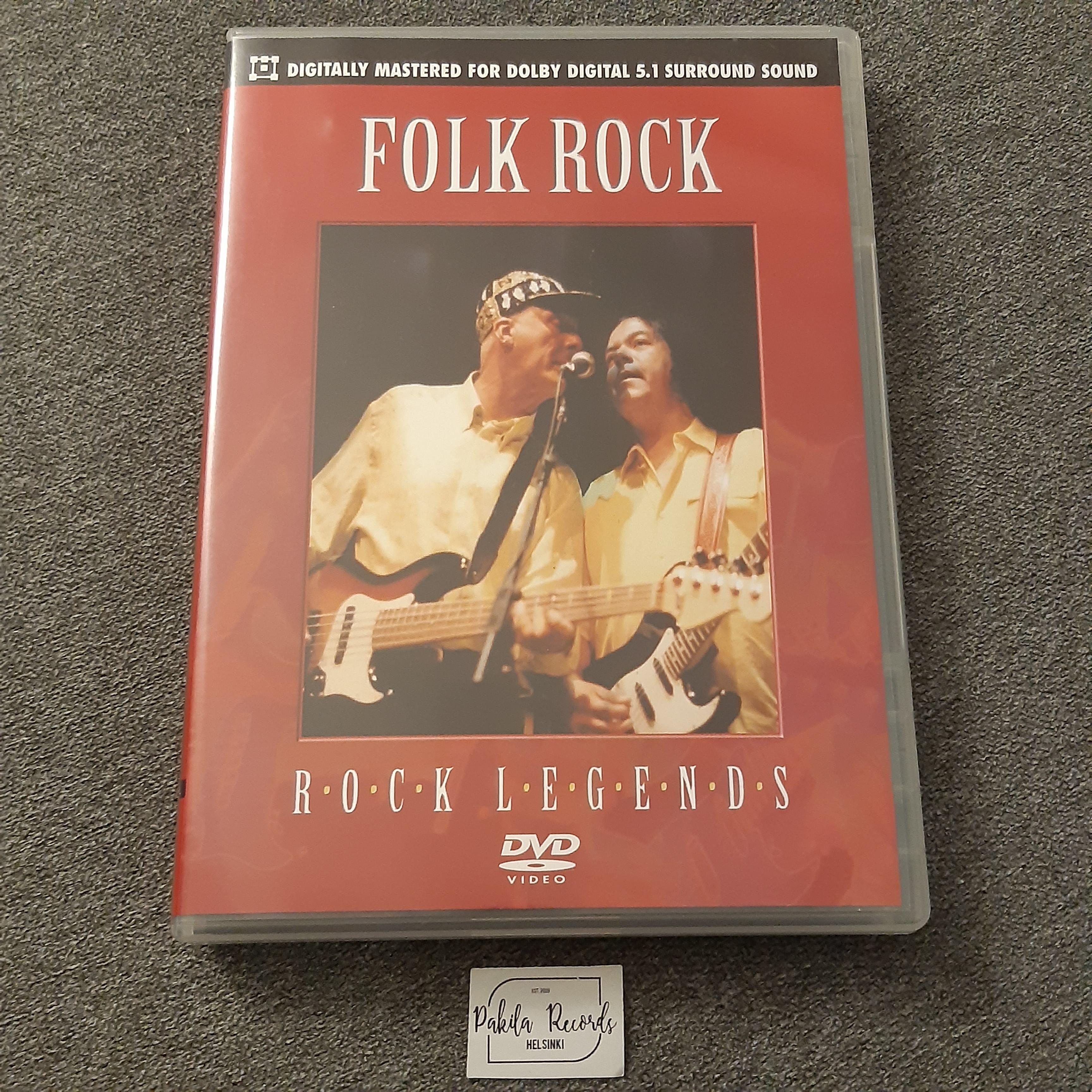 Folk Rock, Rock Legends - DVD (käytetty)