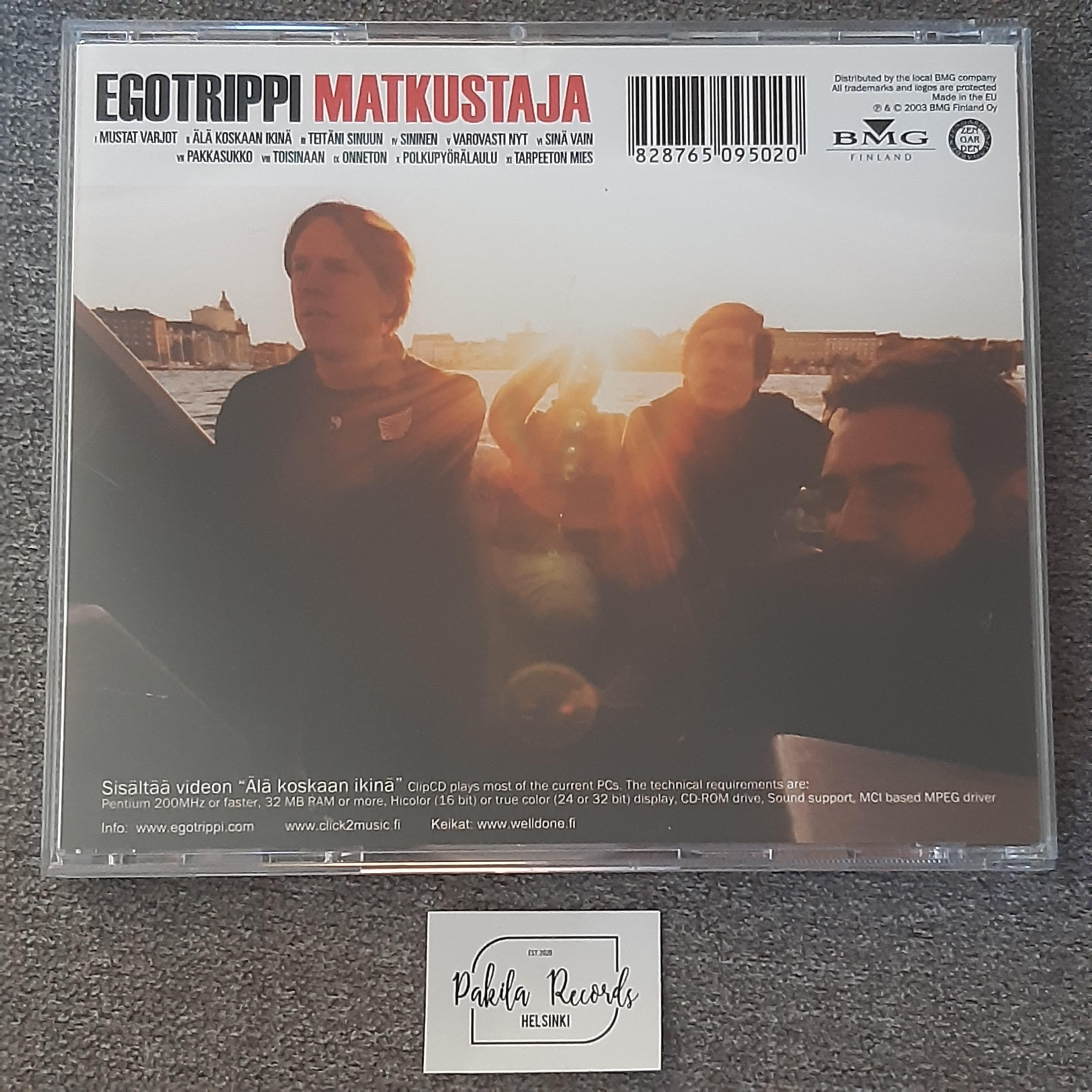 Egotrippi - Matkustaja - CD (käytetty)
