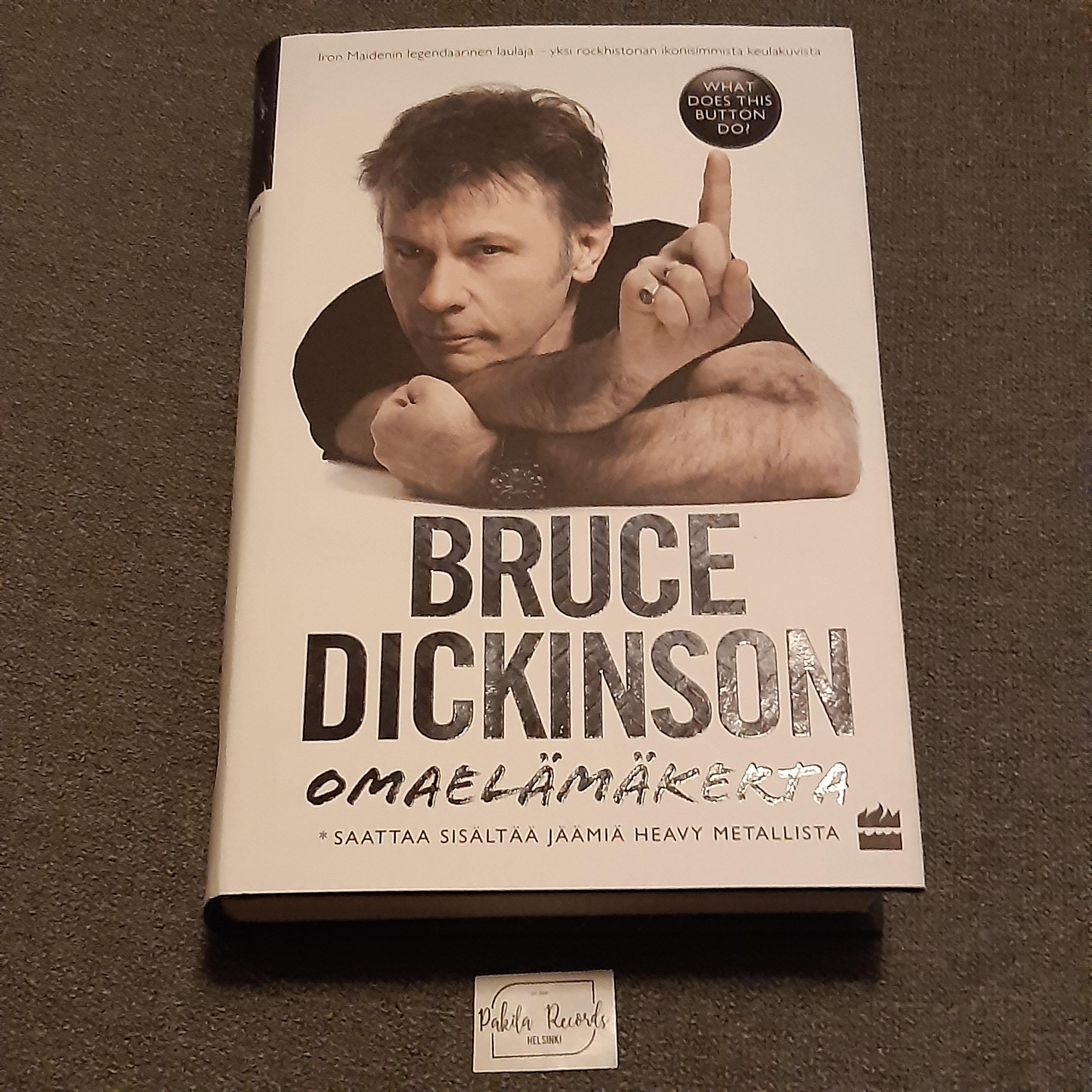 Bruce Dickinson, Omaelämäkerta - Kirja (käytetty)