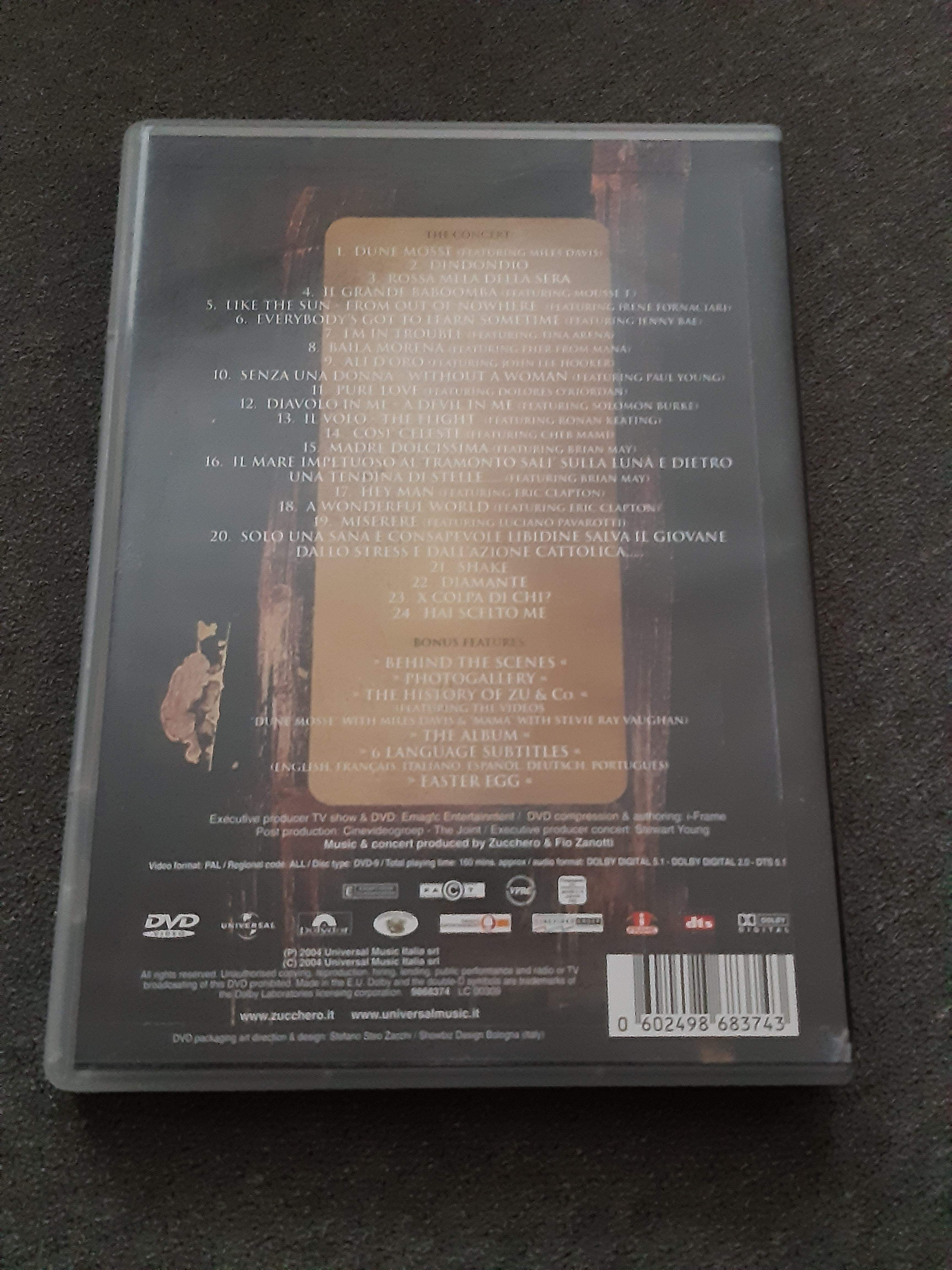 Zucchero - Zu & Co. Live At The Royal Albert Hall London 6th May 2004 - DVD (käytetty)