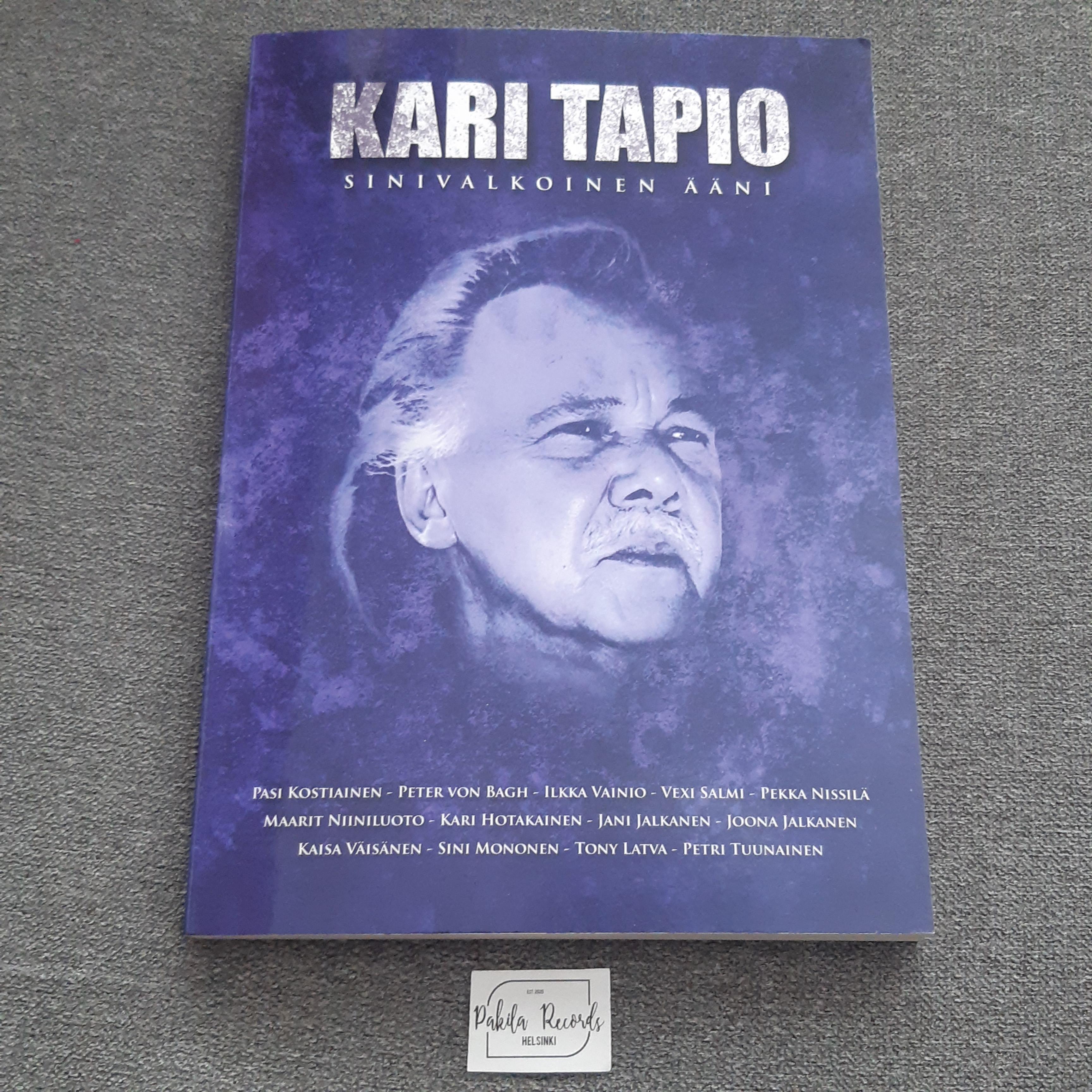 Kari Tapio, Sinivalkoinen ääni - Kirja (käytetty)