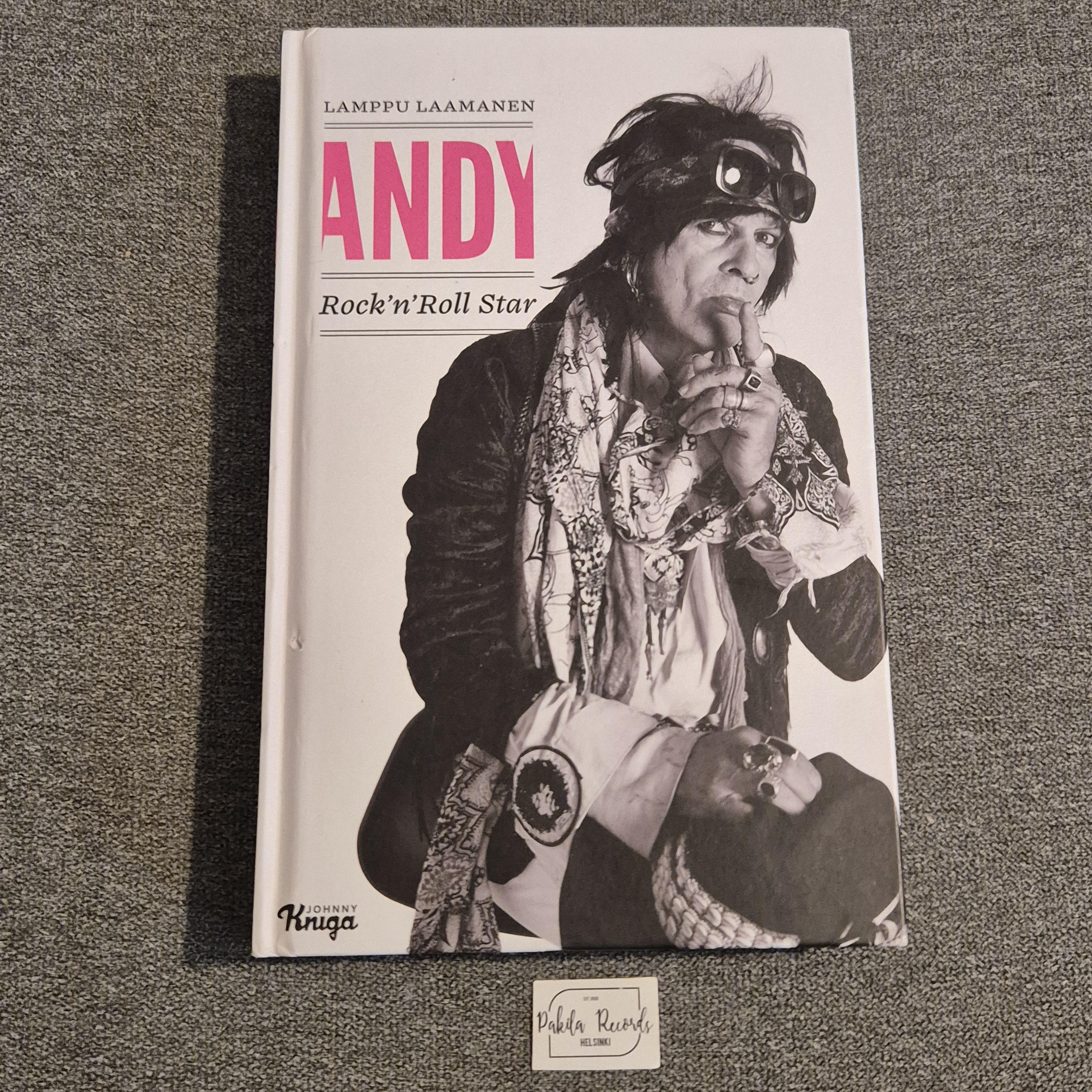 Andy, Rock'n'Roll Star - Lamppu Laamanen - Kirja (käytetty)