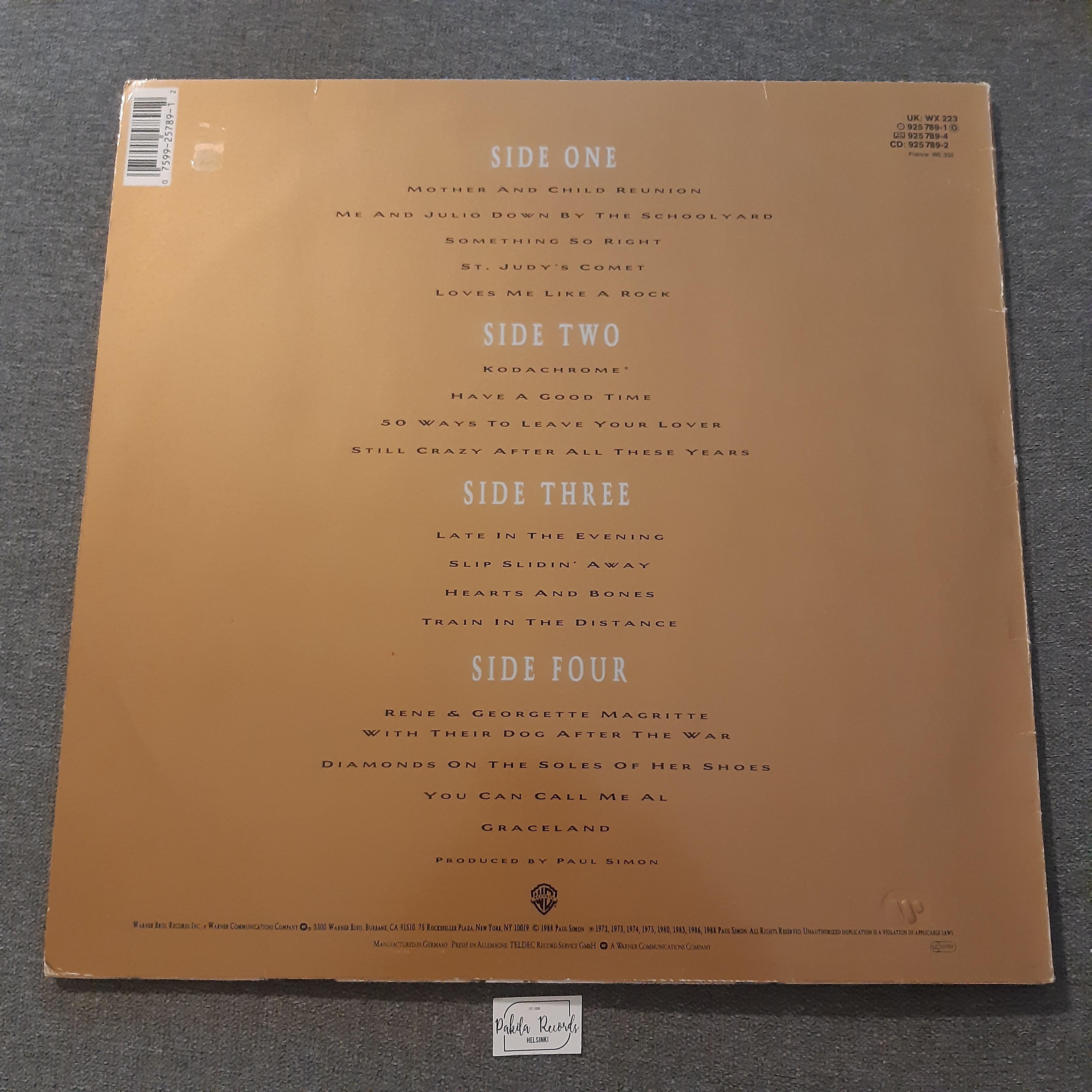 Paul Simon - Negotiations And Love Songs 1971-1986 - 2 LP (käytetty)