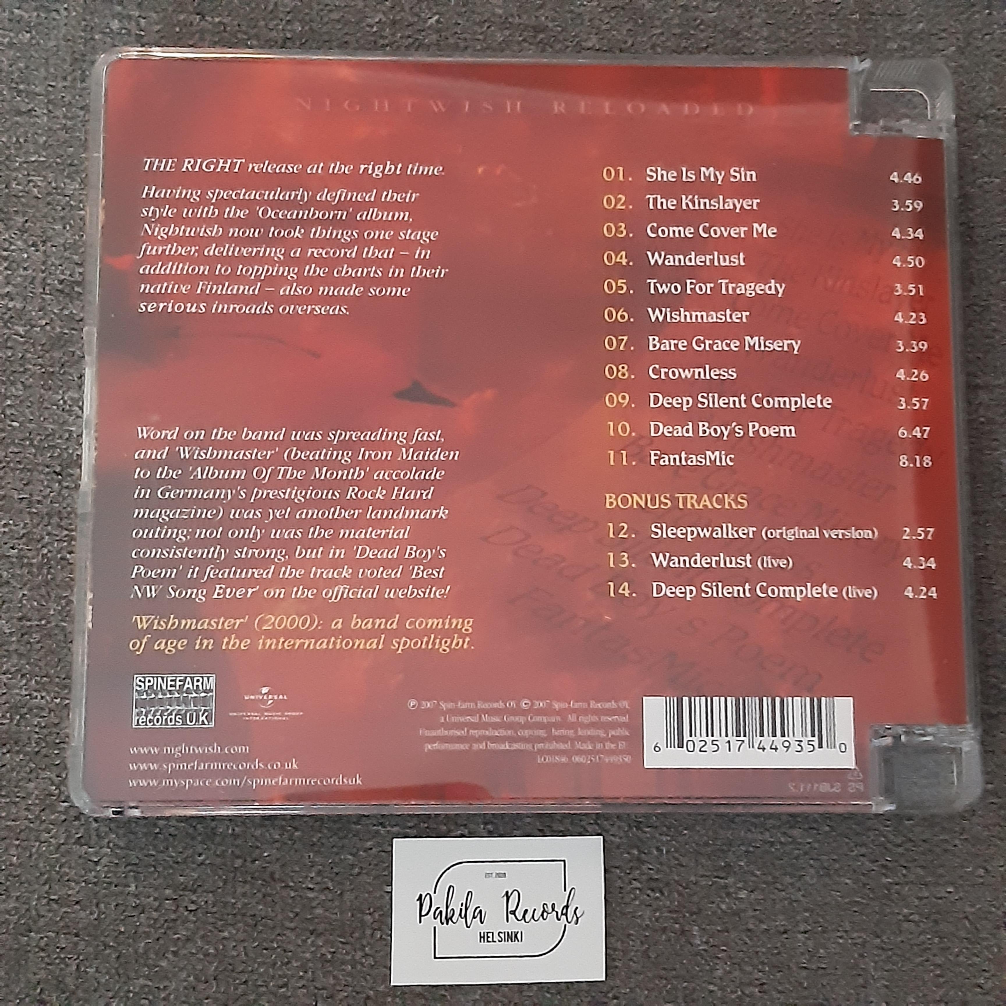 Nightwish - Wishmaster, collector's ed. - CD (käytetty)