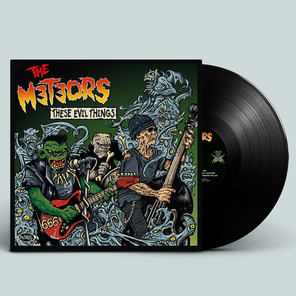 The Meteors - These Evil Things - LP (uusi)