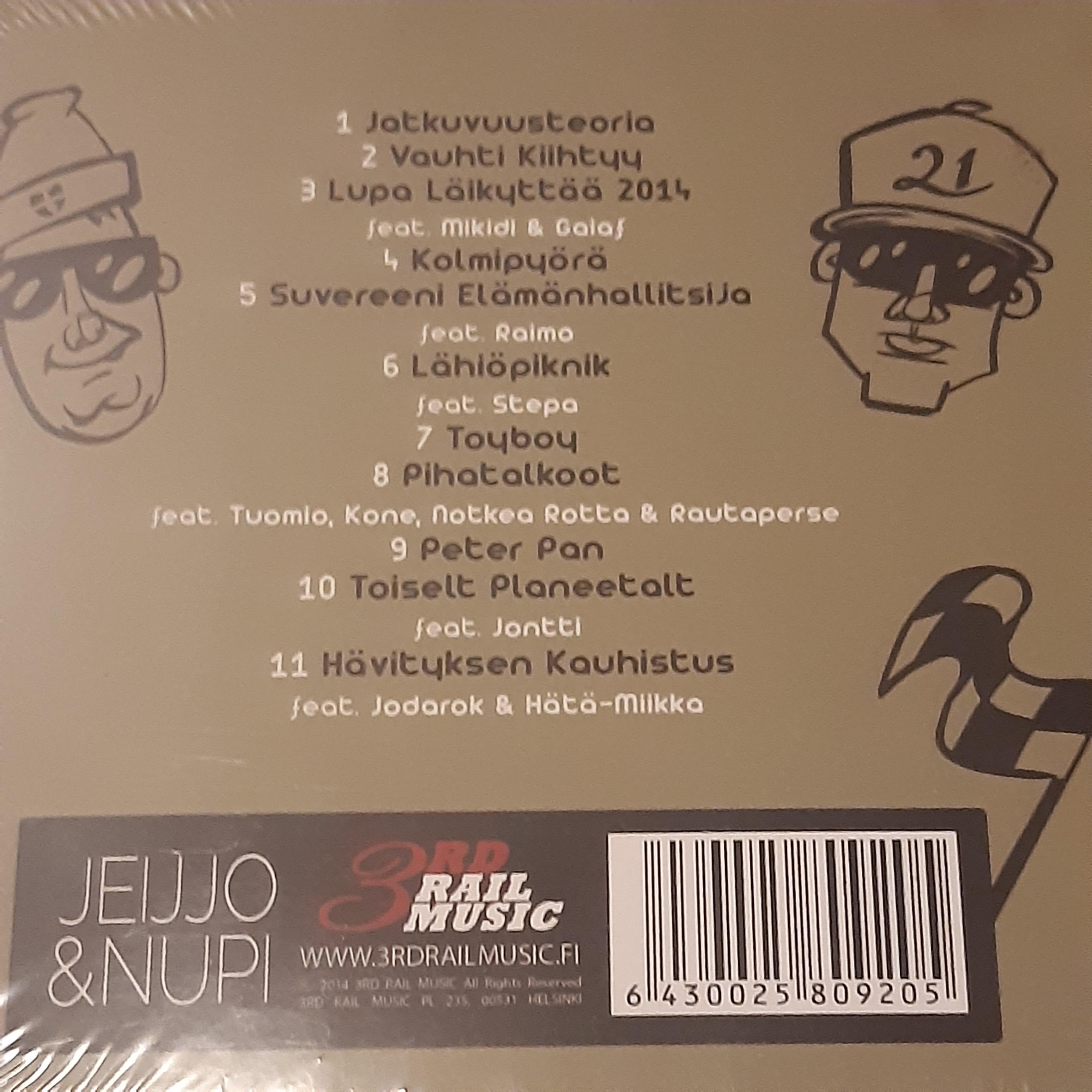 Jeijjo & Nupi - Neo Olarista - CD (uusi)