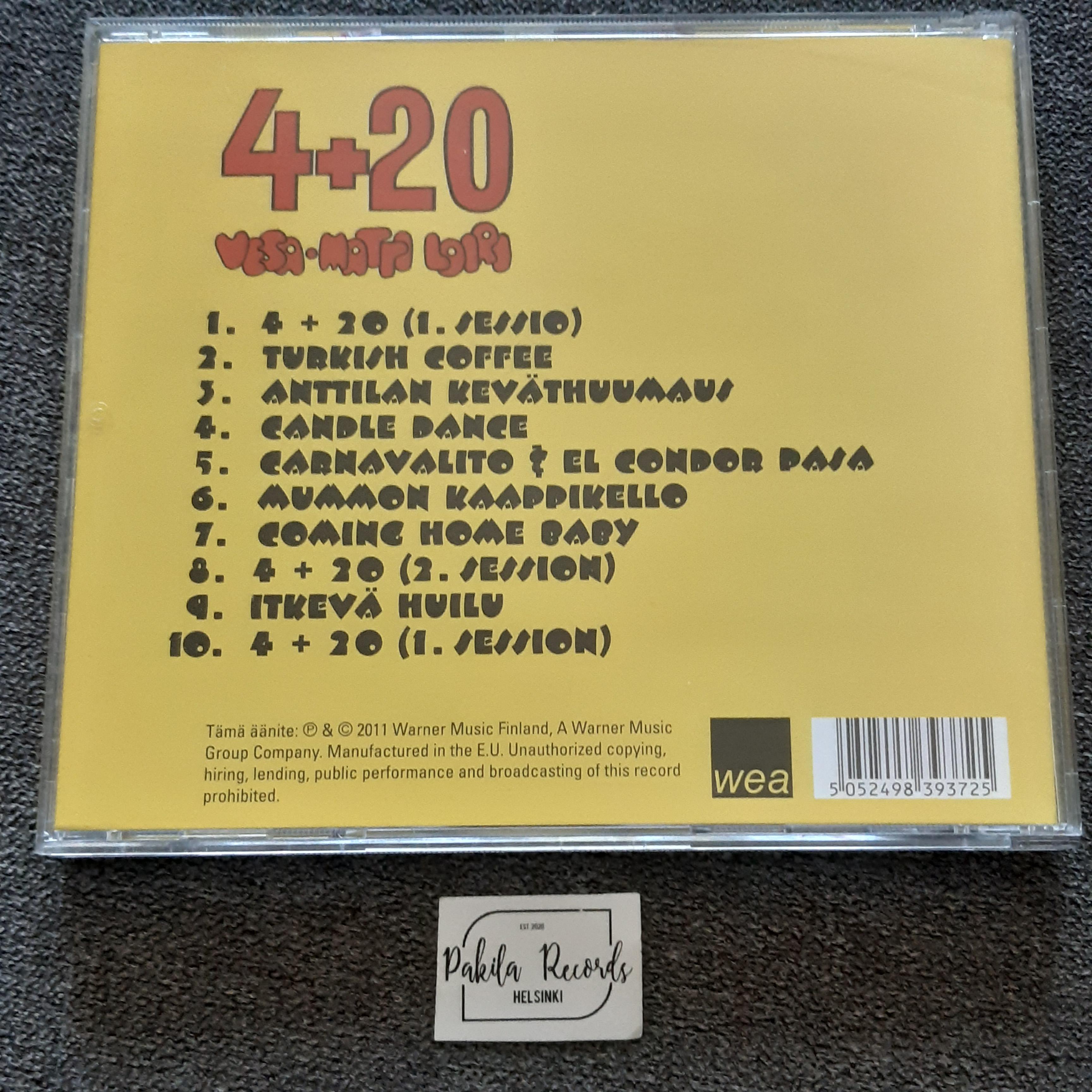 Vesa-Matti Loiri - 4+20 - CD (käytetty)