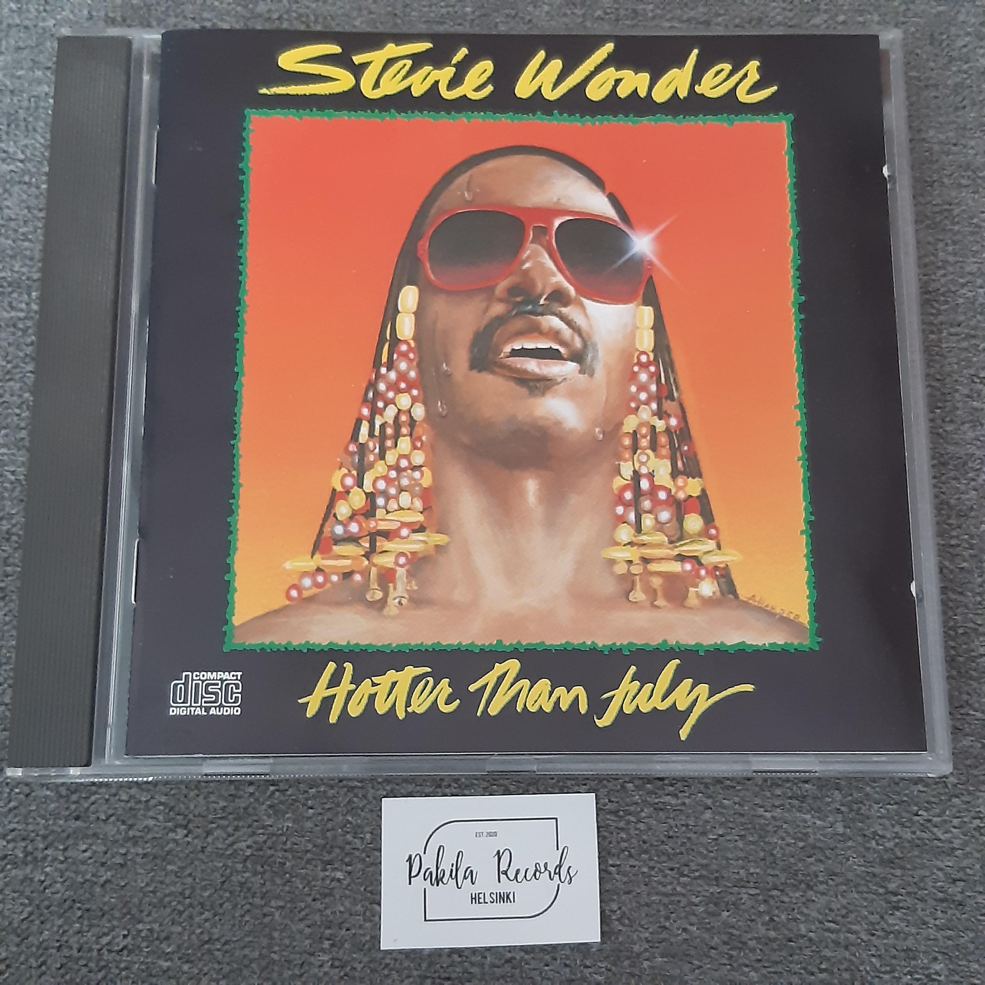 Stevie Wonder - Hotter Than July - CD (käytetty)