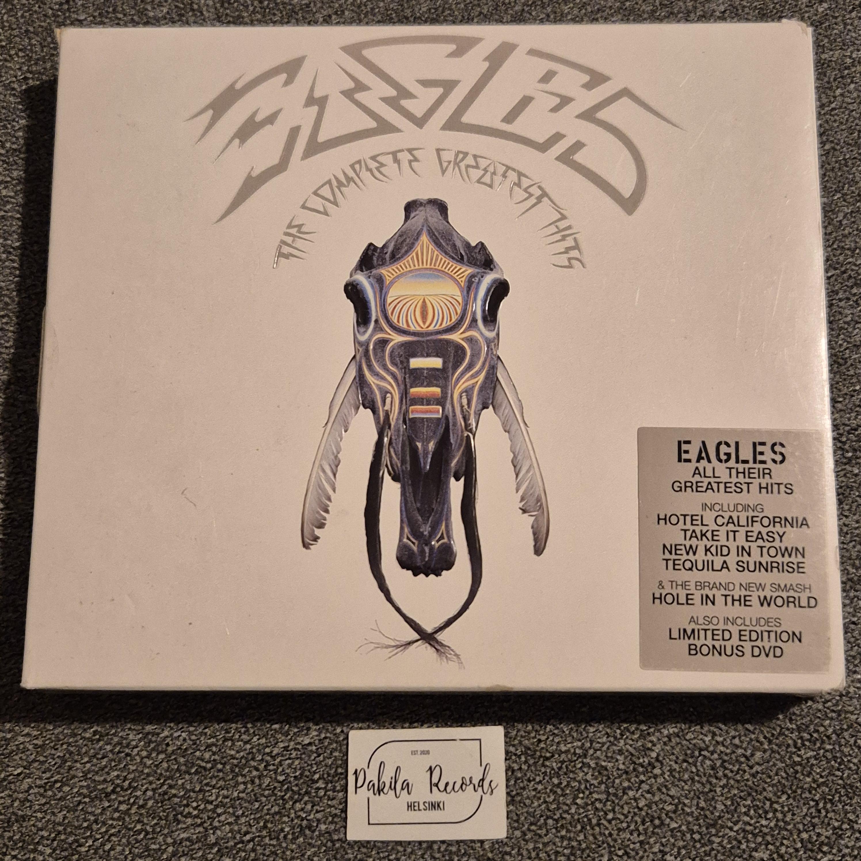 Eagles - The Complete Greatest Hits - 2 CD + DVD (käytetty)