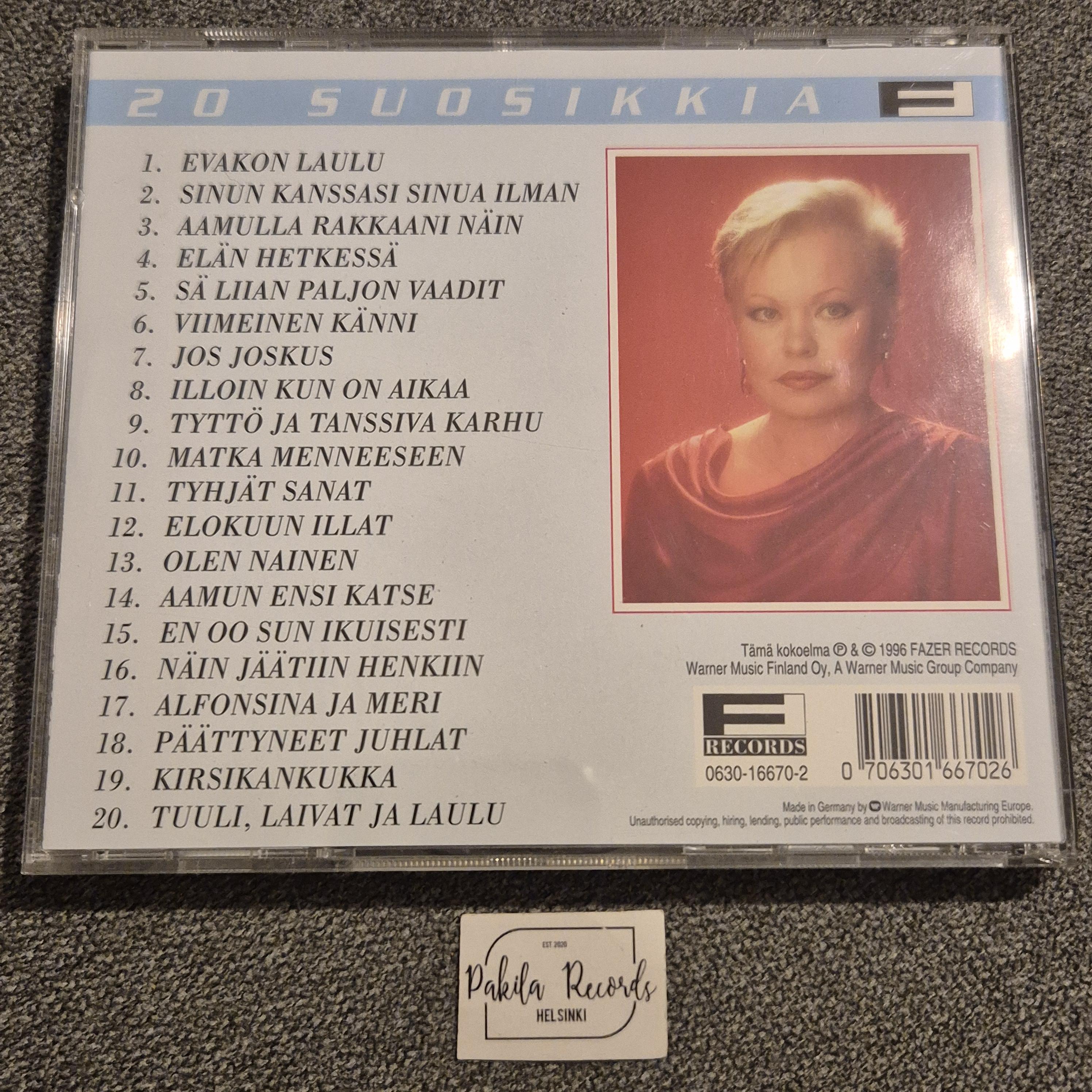 Anneli Saaristo - Evakon laulu, 20 suosikkia - CD (käytetty)