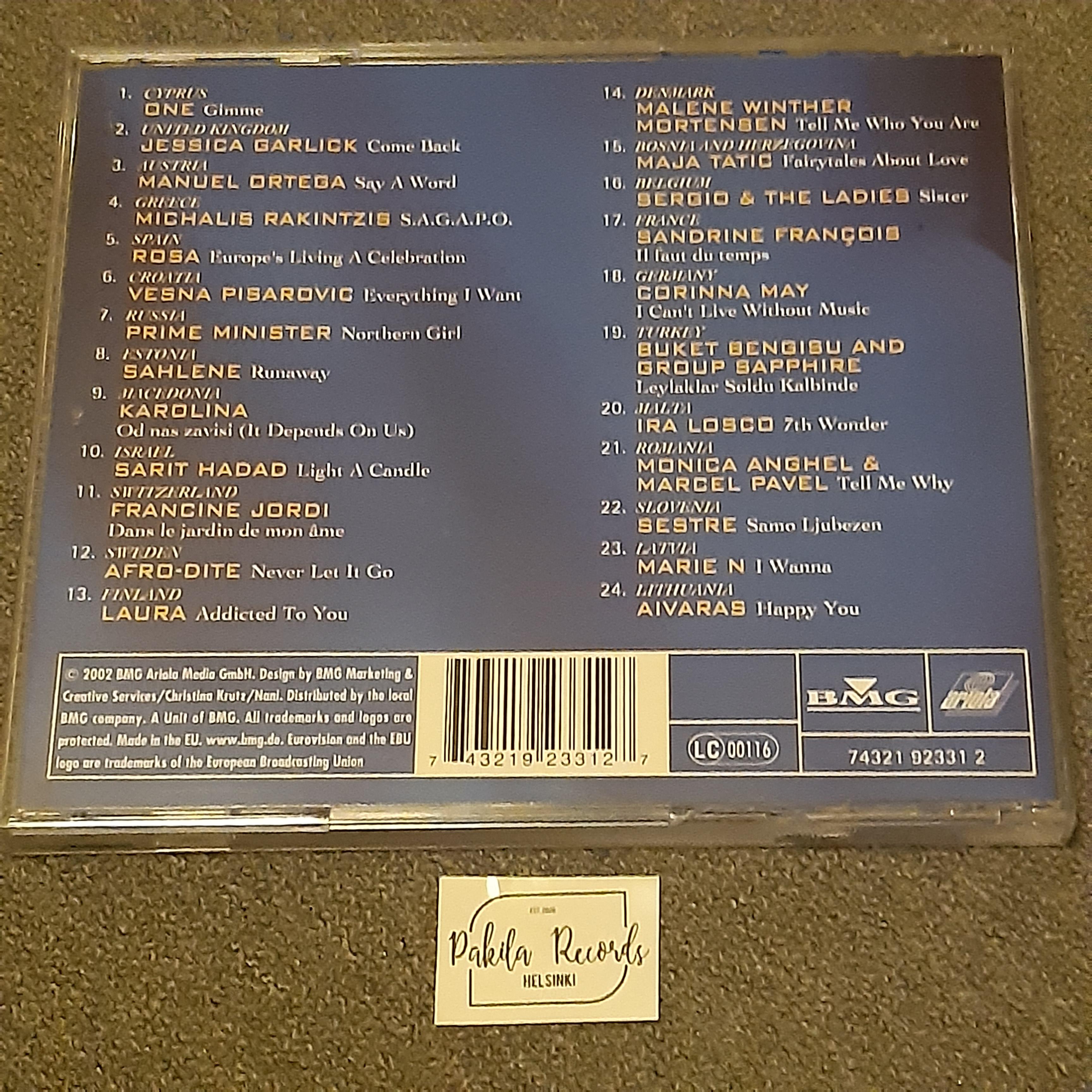 Eurovision Song Contest - Estonia 2002 - CD (käytetty)