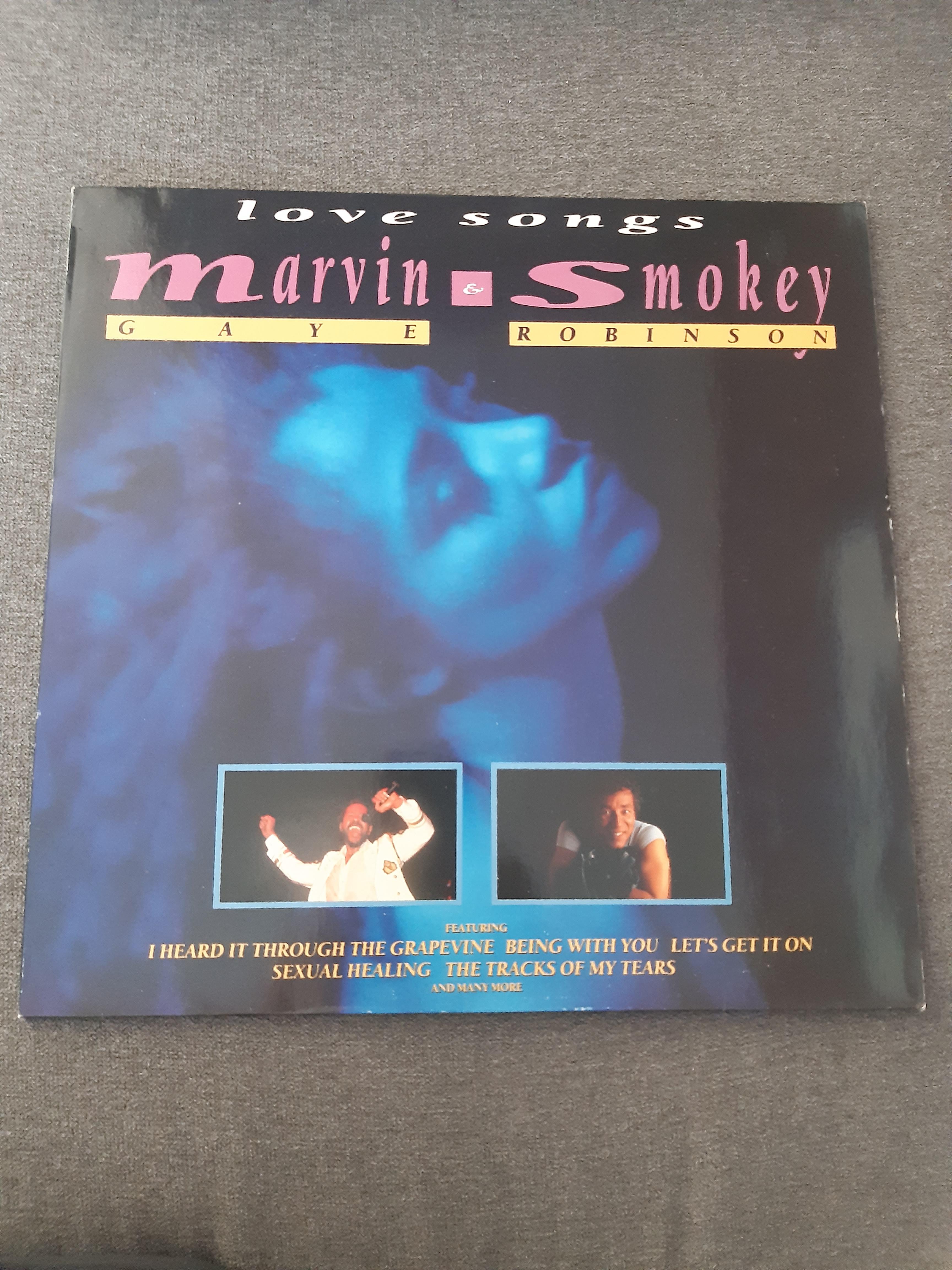 Marvin Gaye & Smokey Robinson - Love Songs - LP (käytetty)