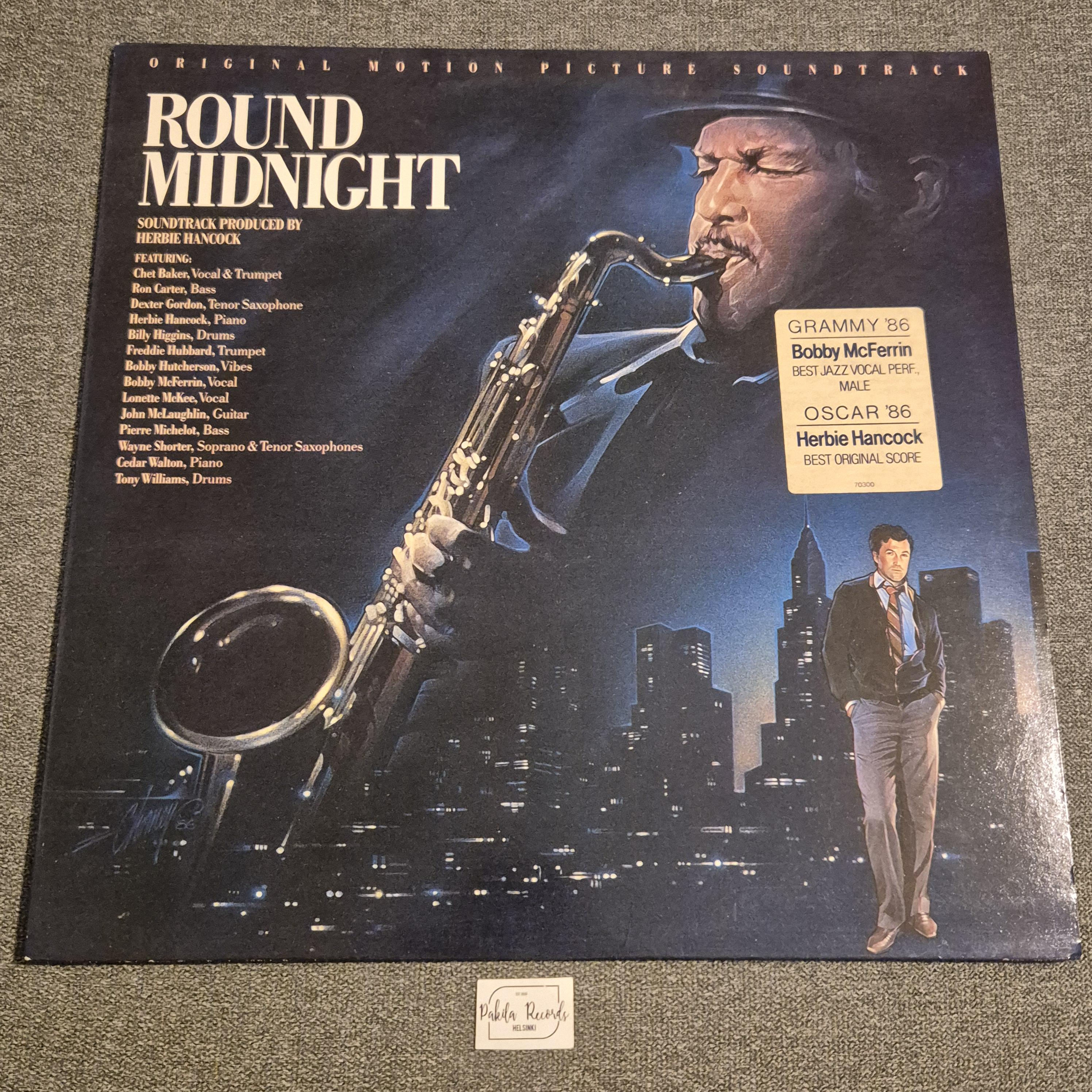 Herbie Hancock - Round Midnight, Original Motion Picture Soundtrack - LP (käytetty)