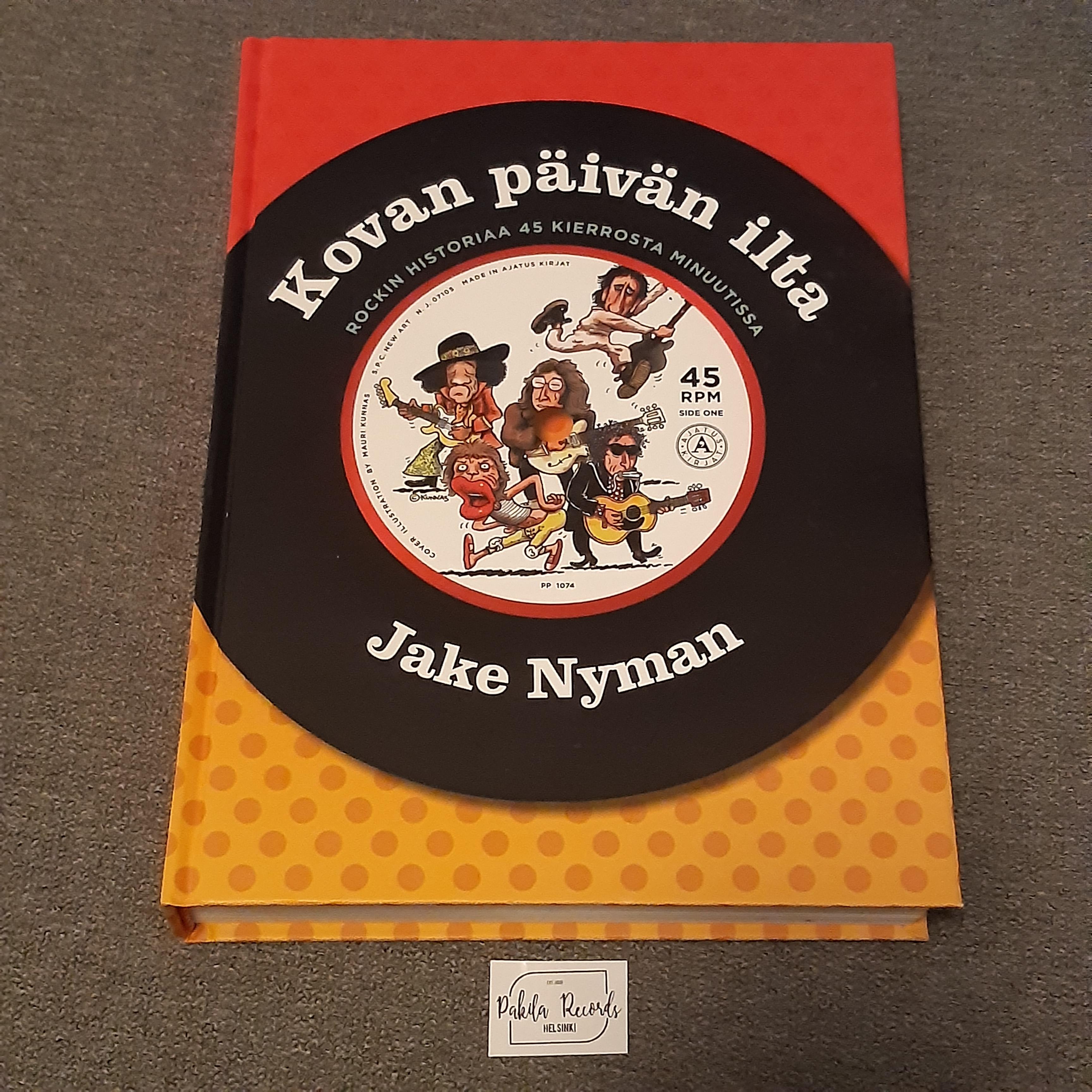 Kovan päivän ilta - Jake Nyman - Kirja (käytetty)