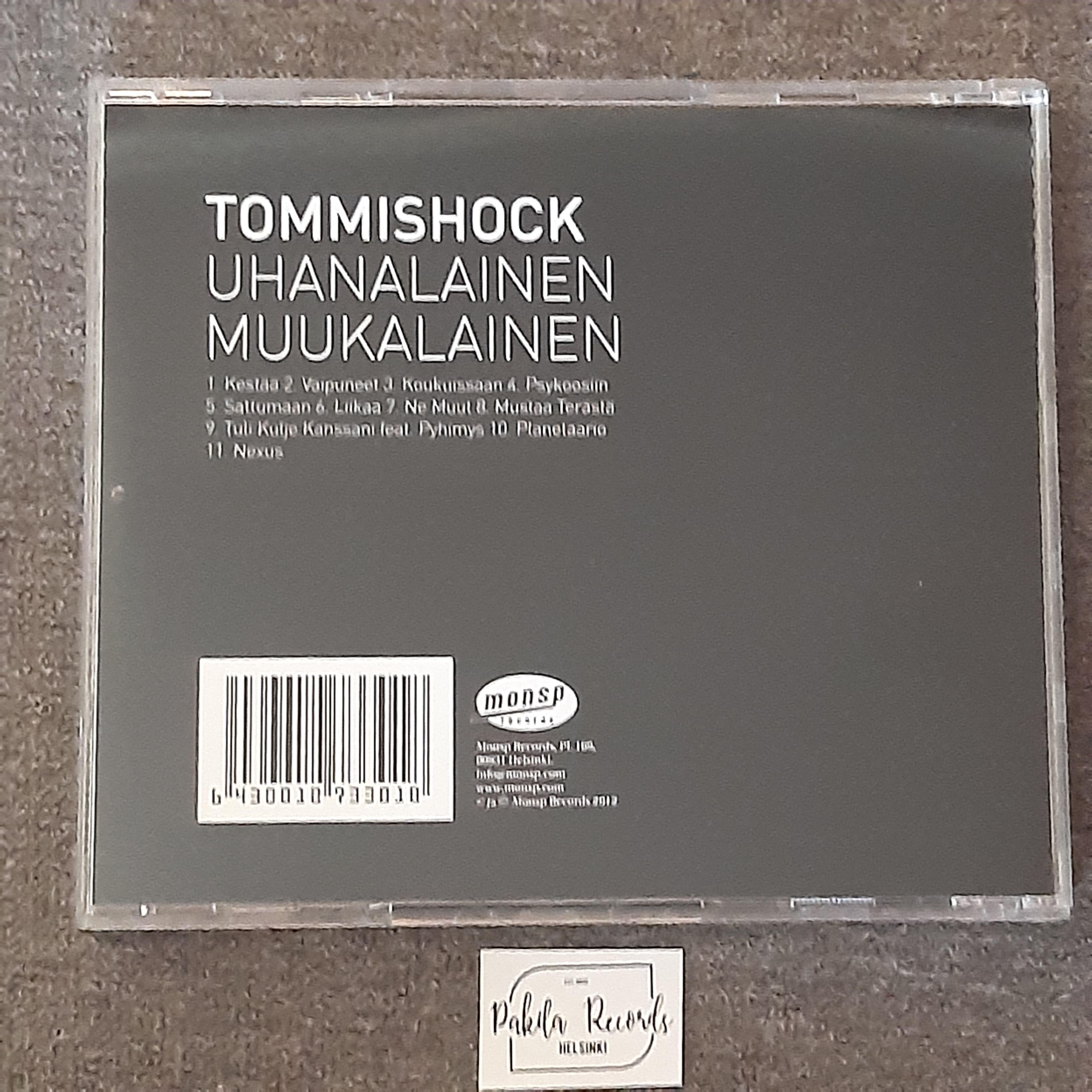 Tommishock - Uhanalainen muukalainen - CD (käytetty)