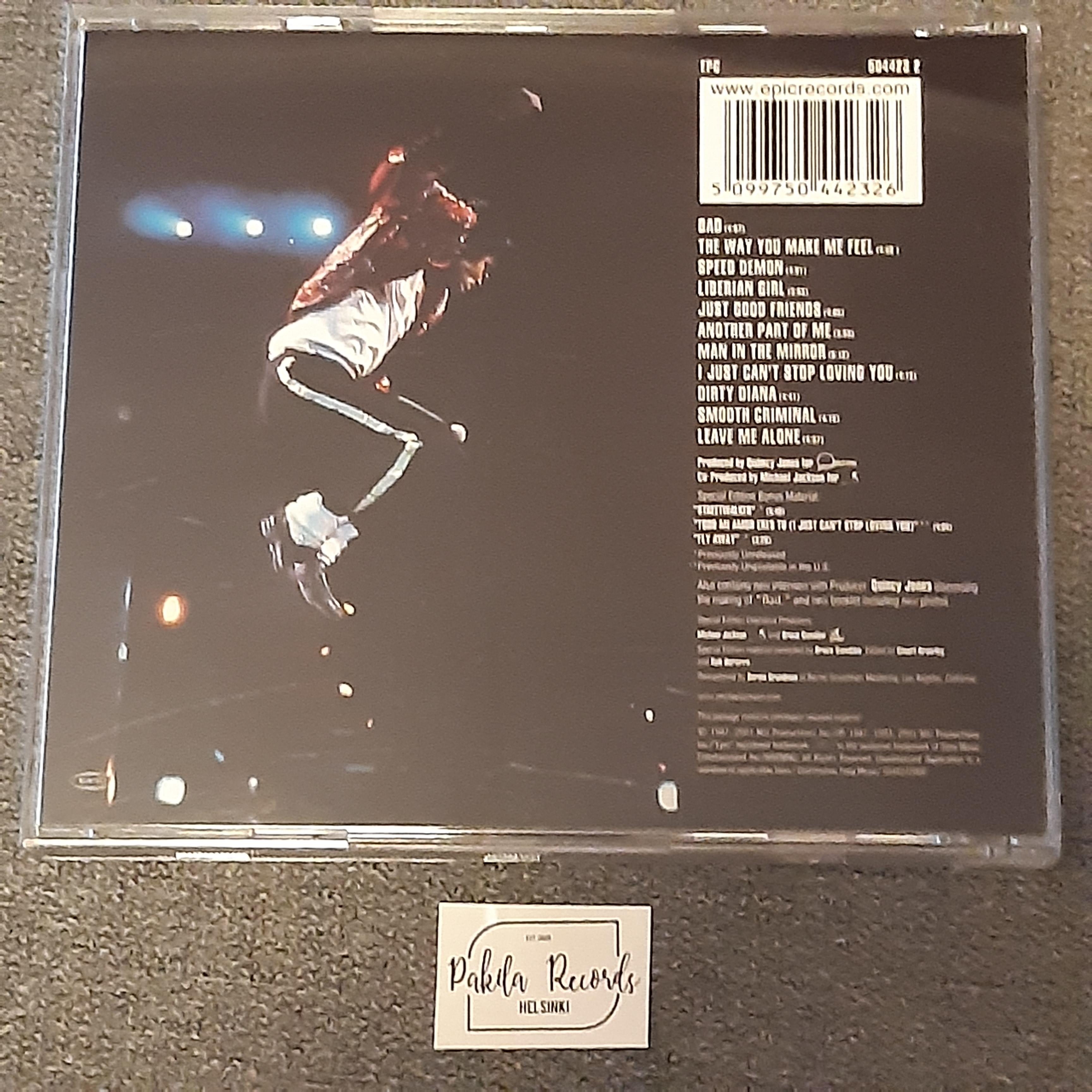 Michael Jackson - Bad, Special Edition - CD (käytetty)