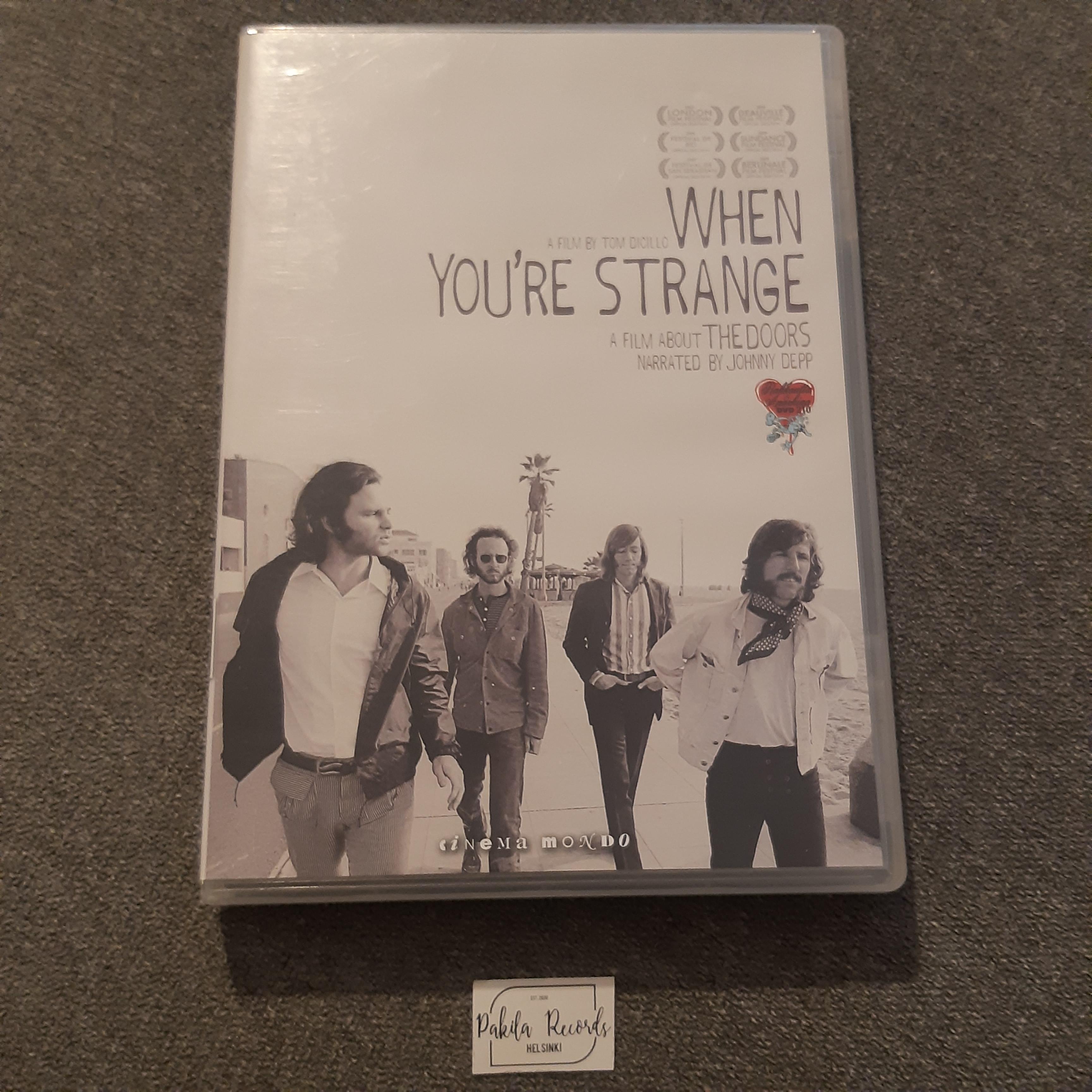 The Doors - When You're Strange - DVD (käytetty)