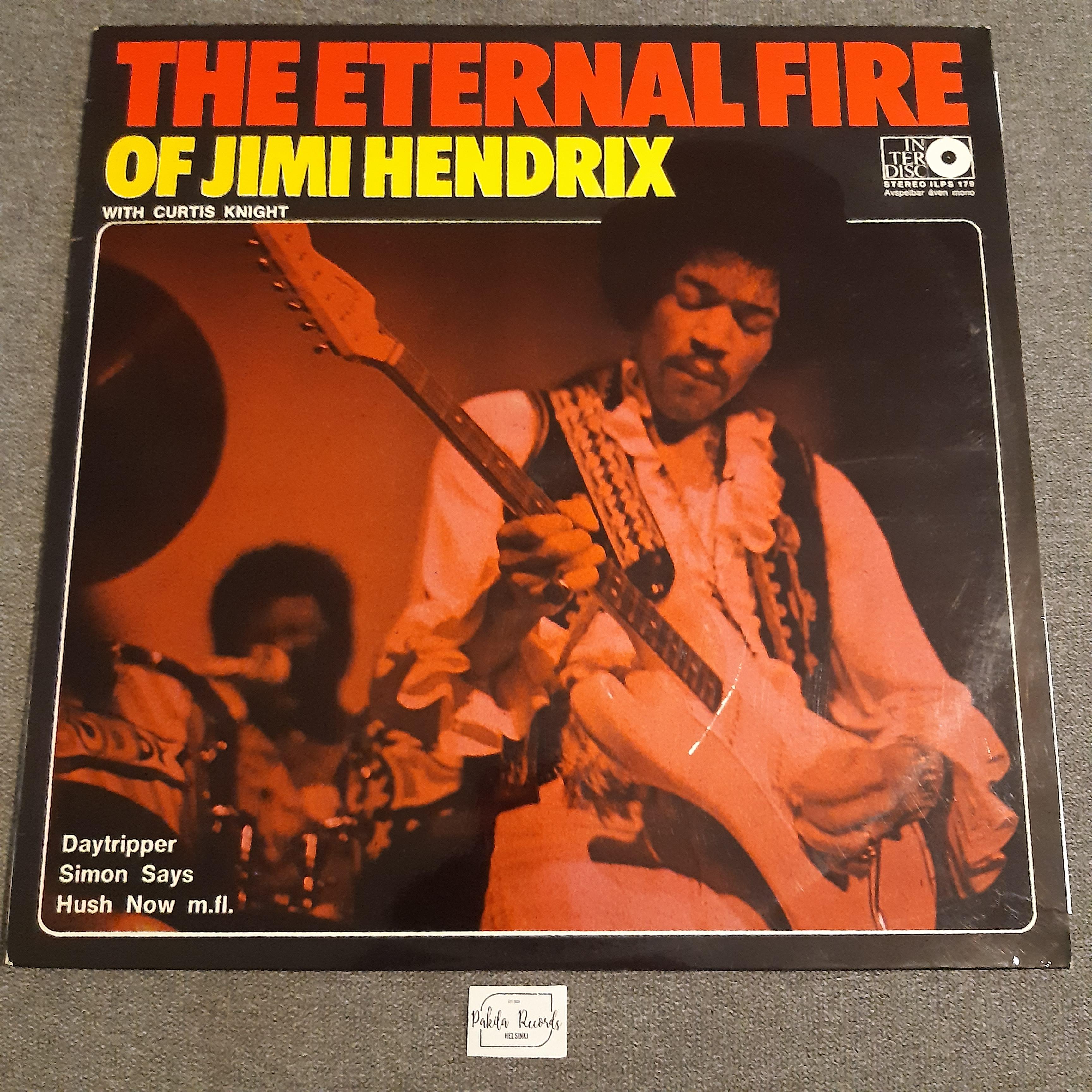 Jimi Hendrix With Curtis Knight - The Eternal Fire Of Jimi Hendrix - LP (käytetty)