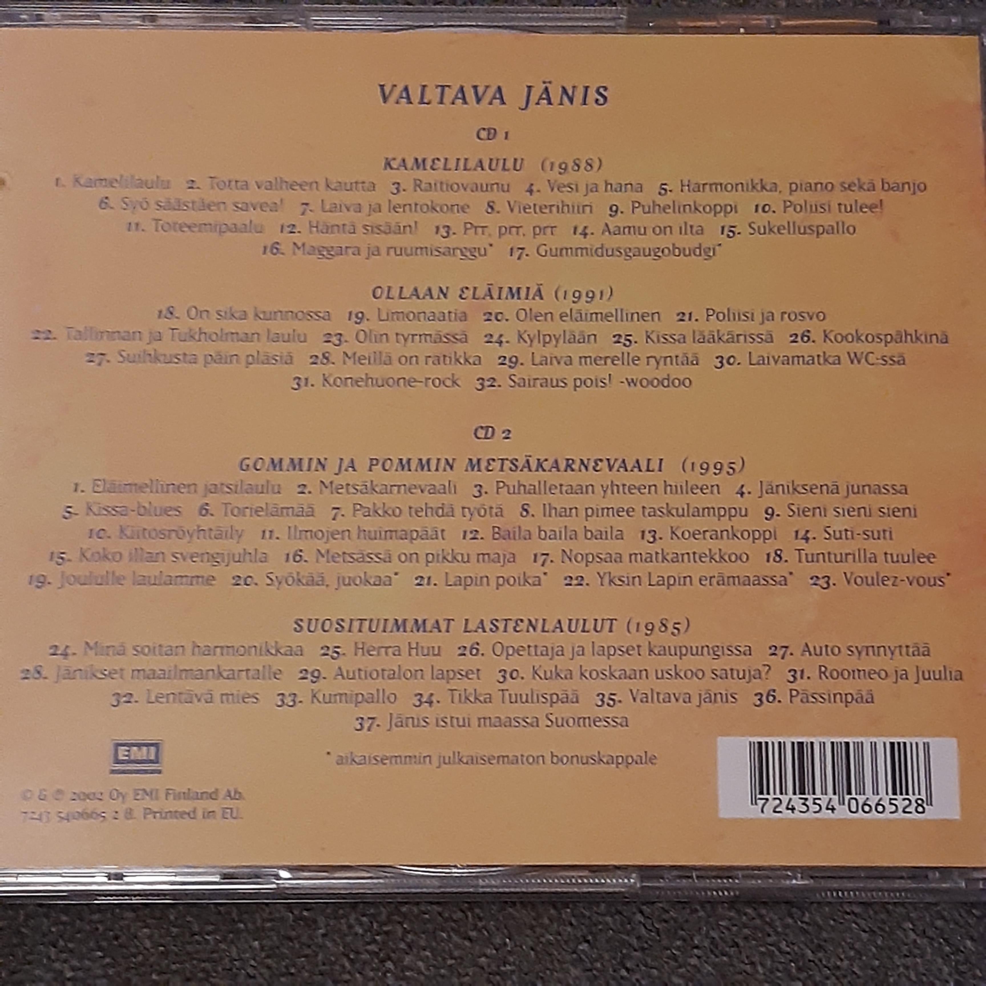M.A. Numminen - Valtava jänis - 2 CD (uusi)