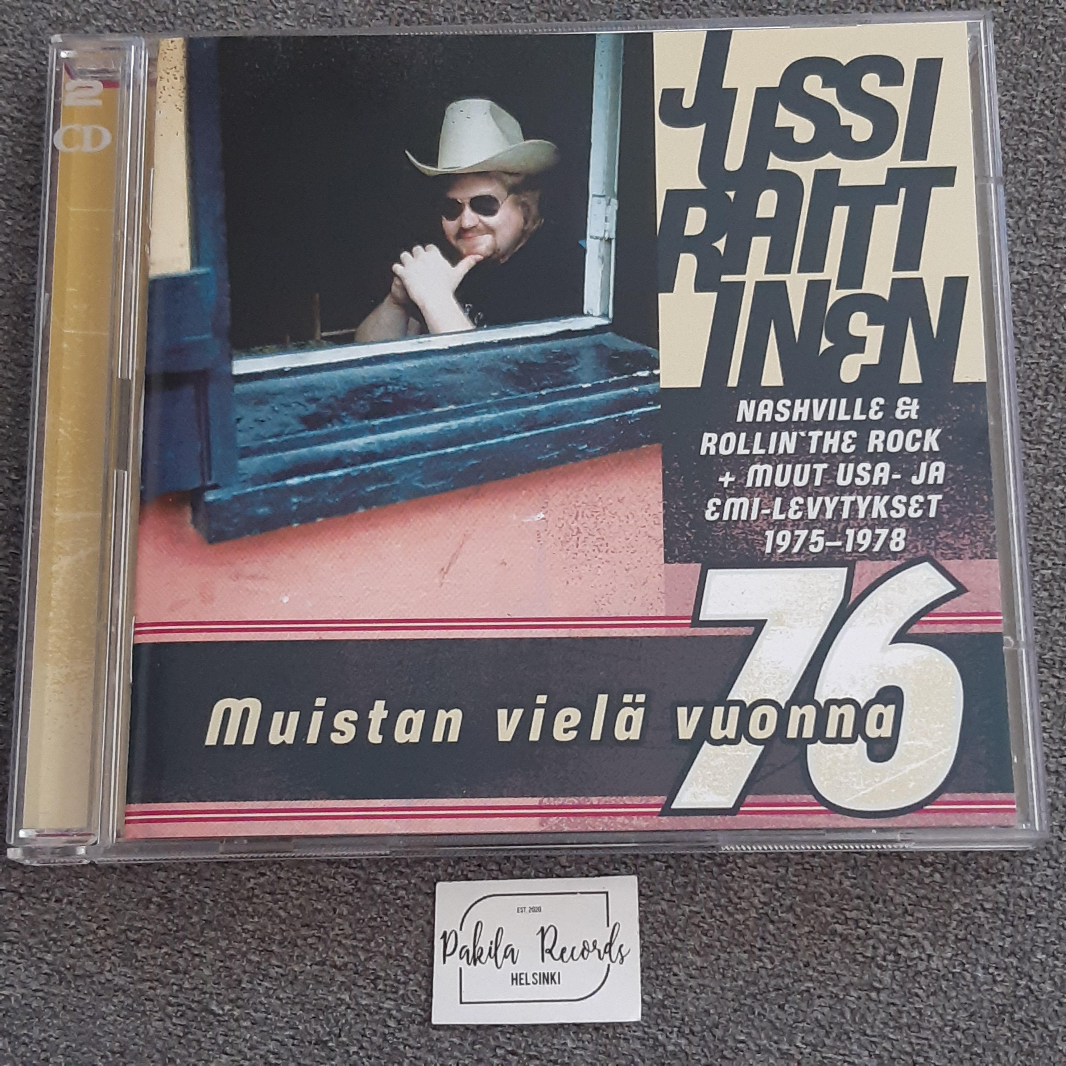 Jussi Raittinen - Muistan vielä -76 - 2 CD (käytetty)