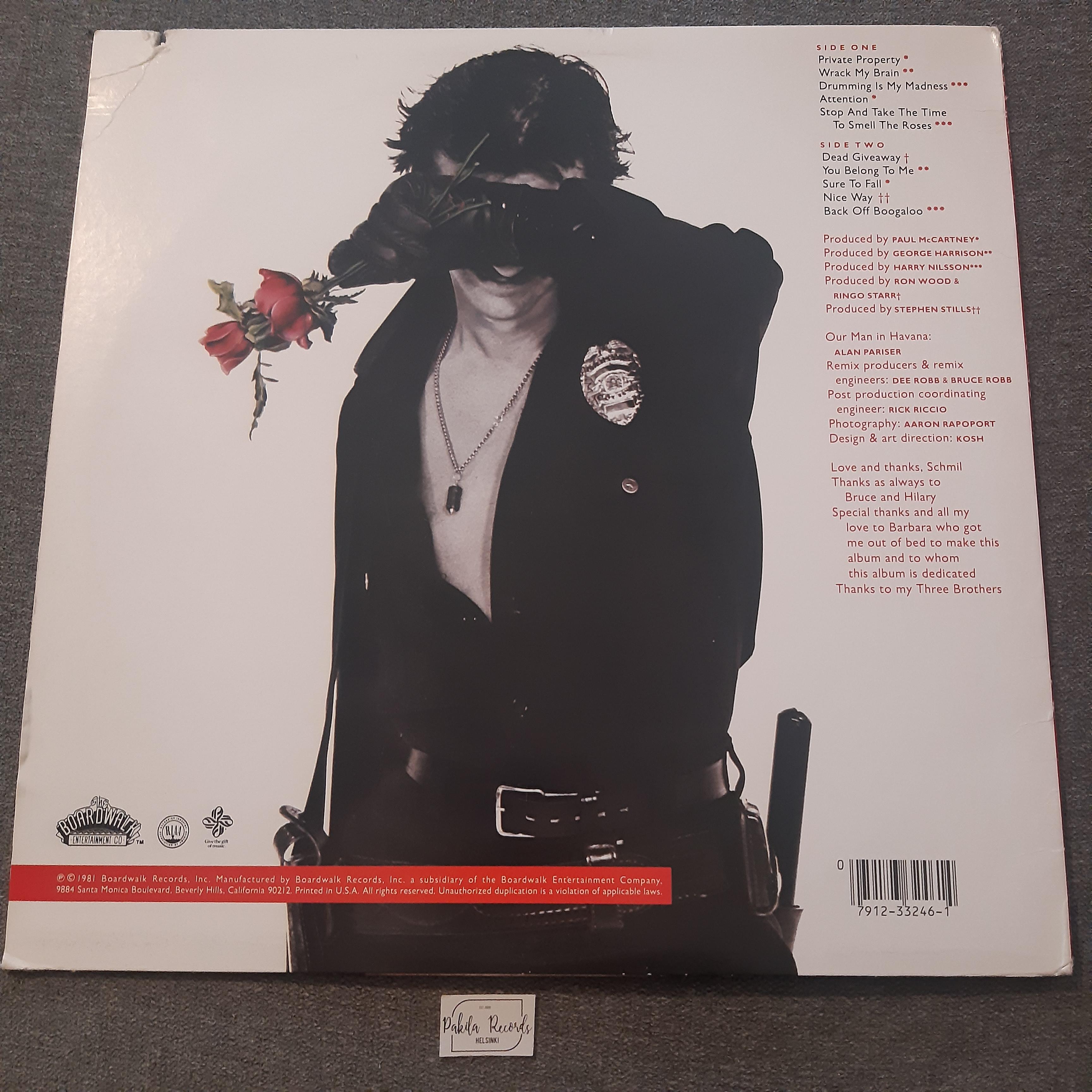 Ringo Starr - Stop And Smell The Roses - LP (käytetty)