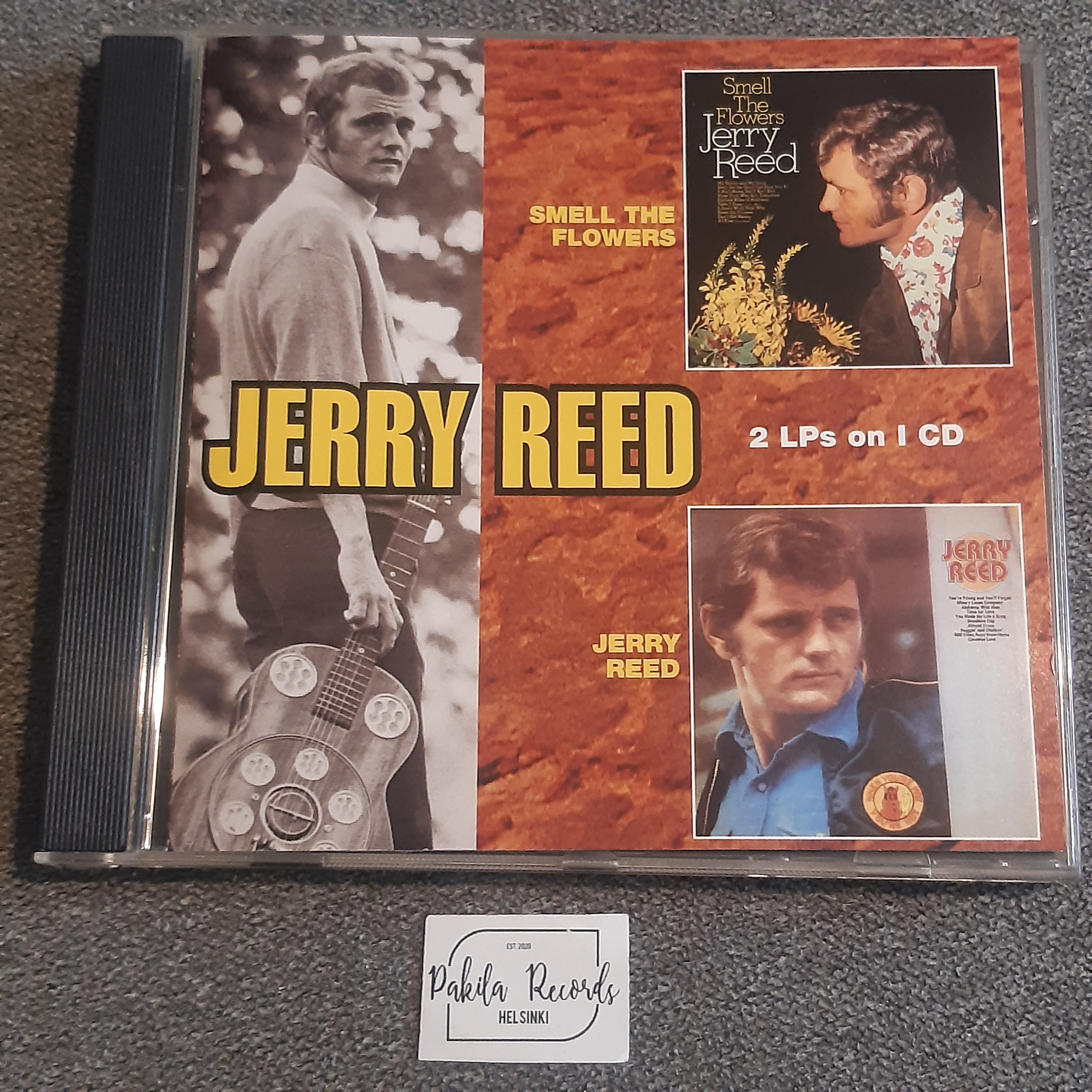 Jerry Reed - Smell The Flowers / Jerry Reed - CD (käytetty)