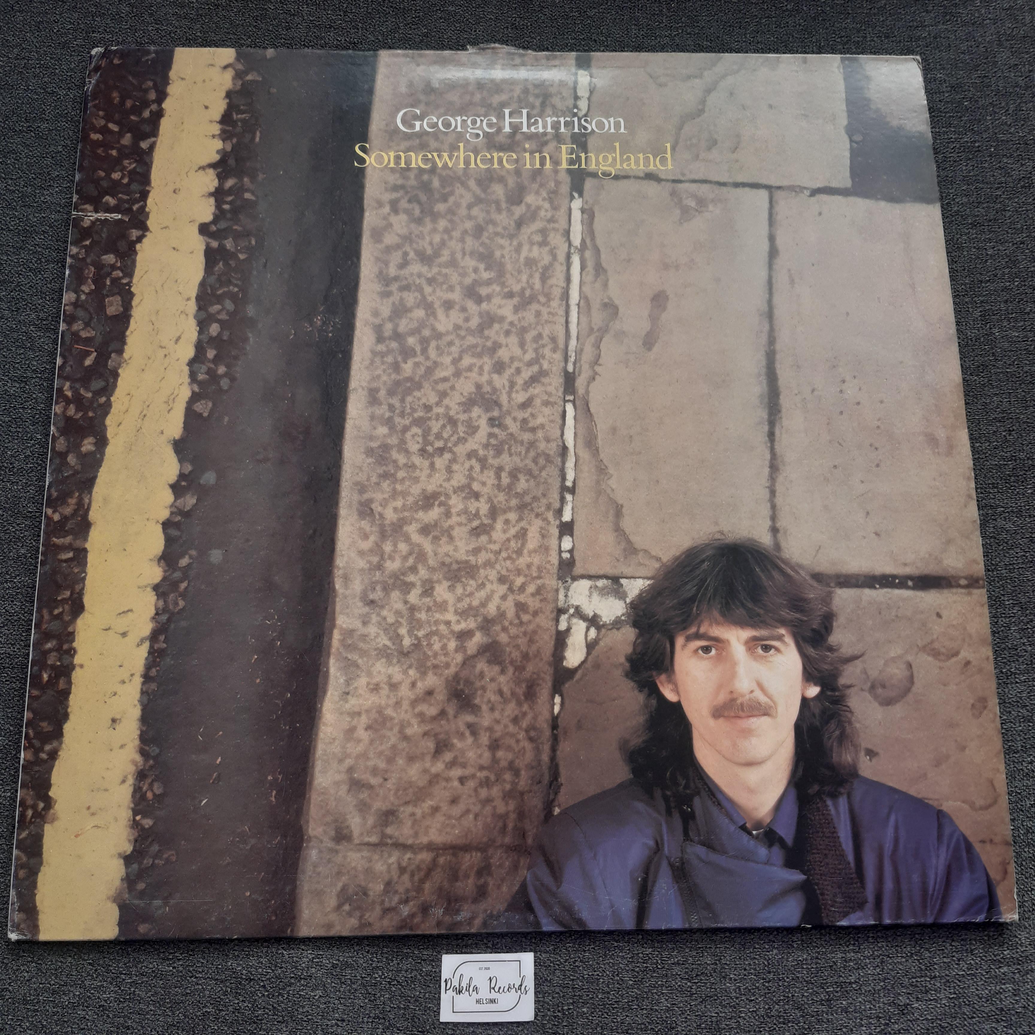 George Harrison -Somewhere In England - LP (käytetty)