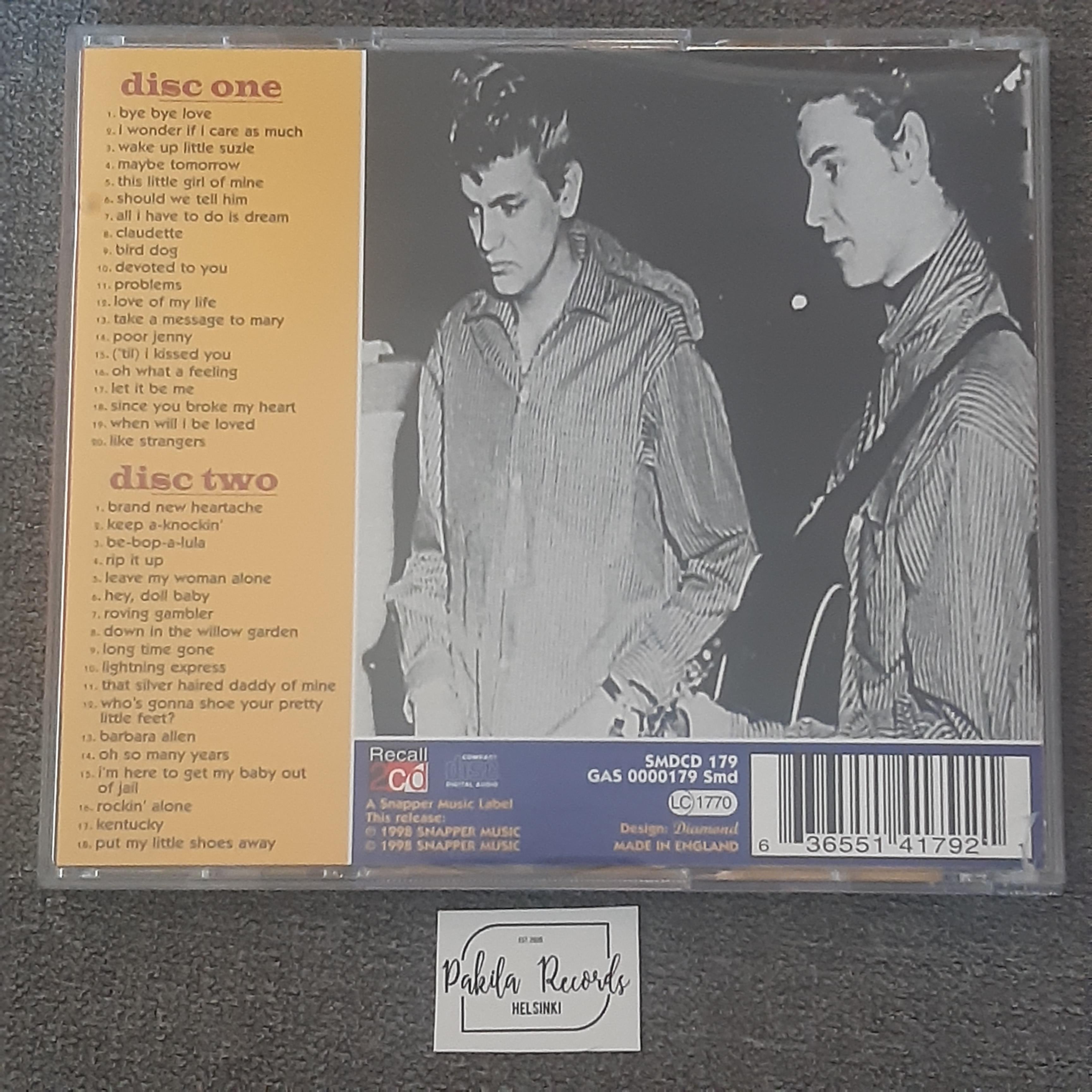 The Everly Brothers - Brothers In Rhythm - 2 CD (käytetty)