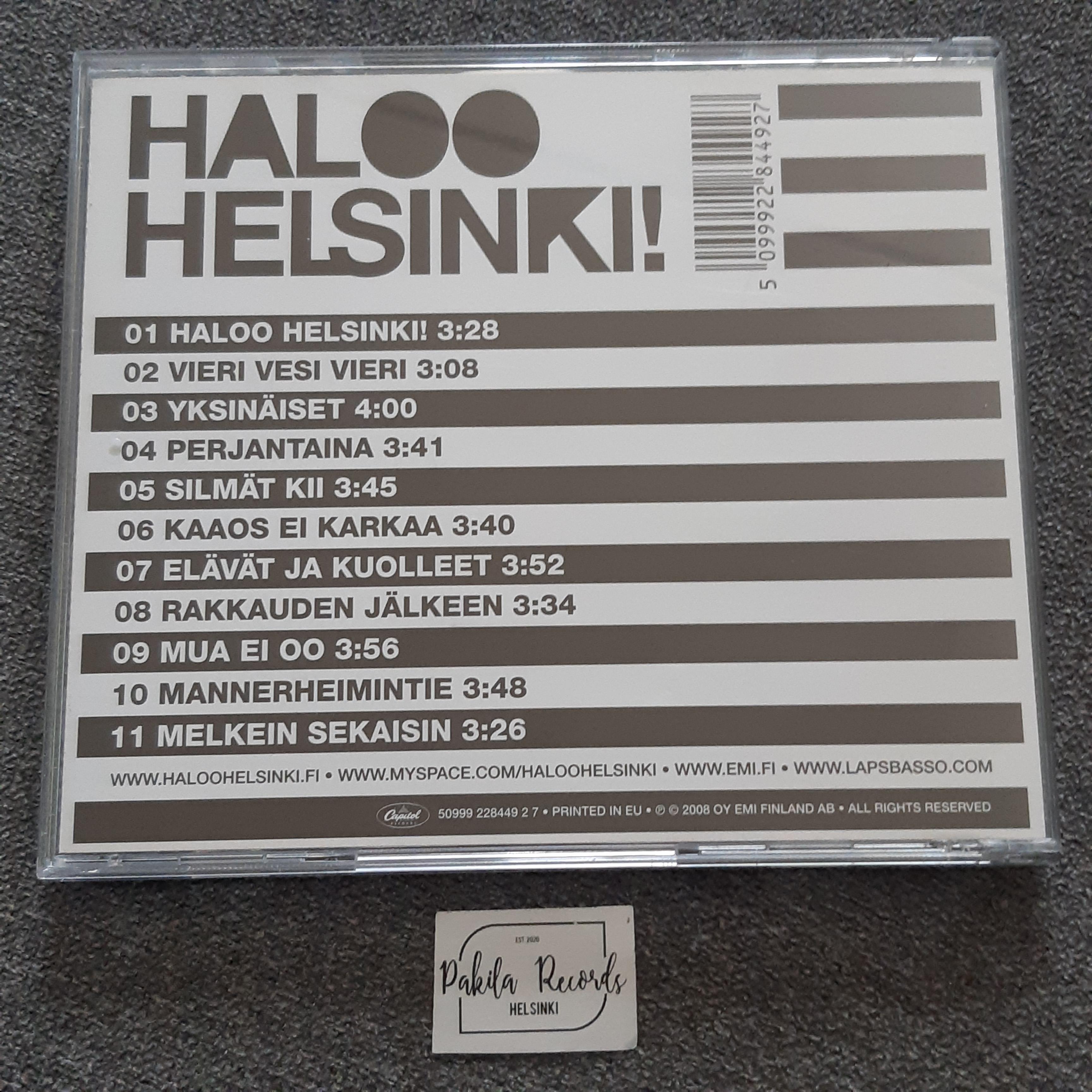 Haloo Helsinki! - Haloo Helsinki - CD (käytetty)