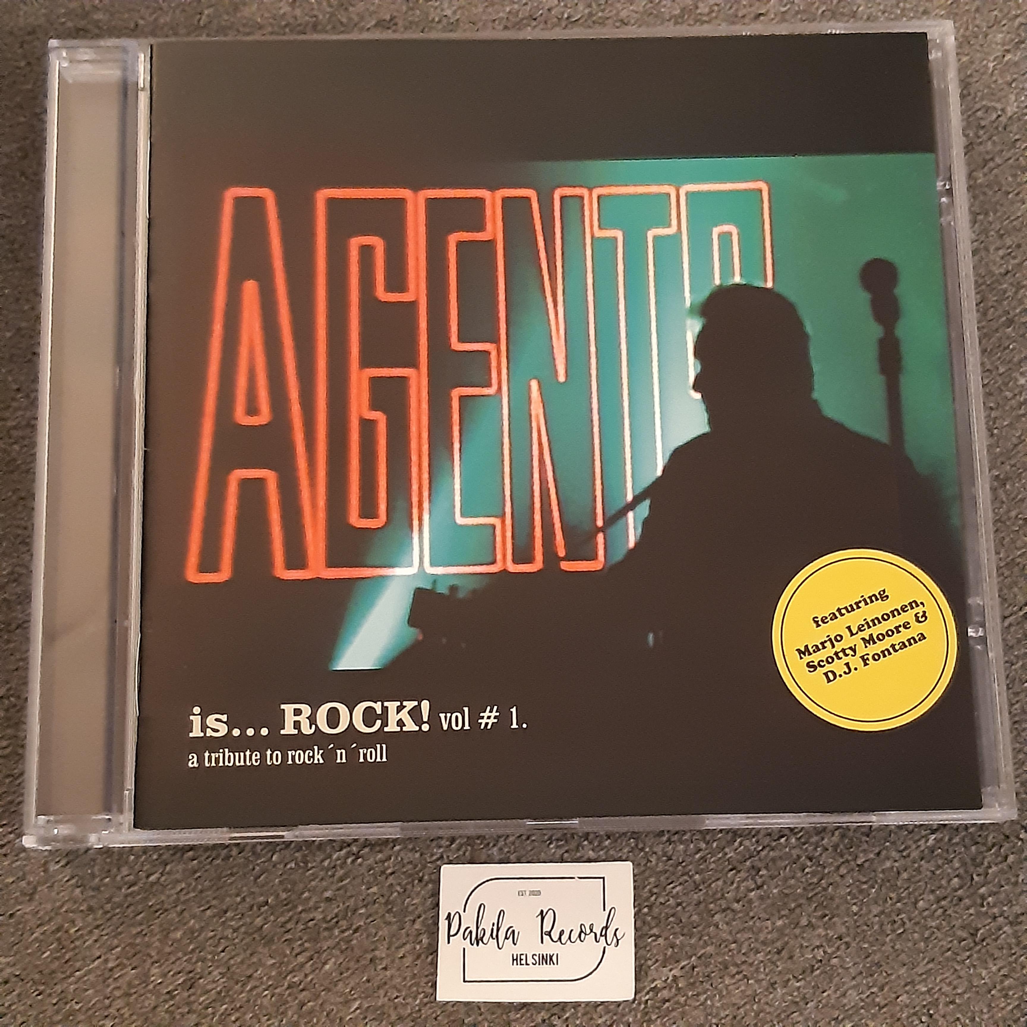 Agents & Jorma Kääriäinen  - Is... Rock! Vol # 1. - CD (käytetty)