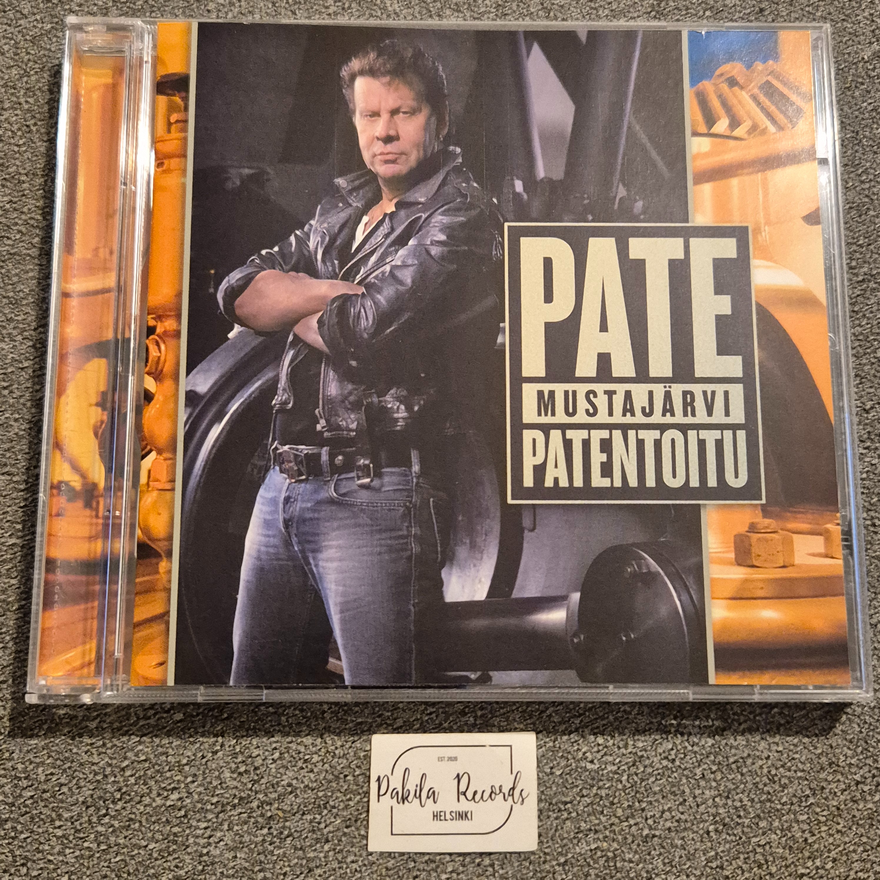 Pate Mustajärvi - Patentoitu - CD (käytetty)