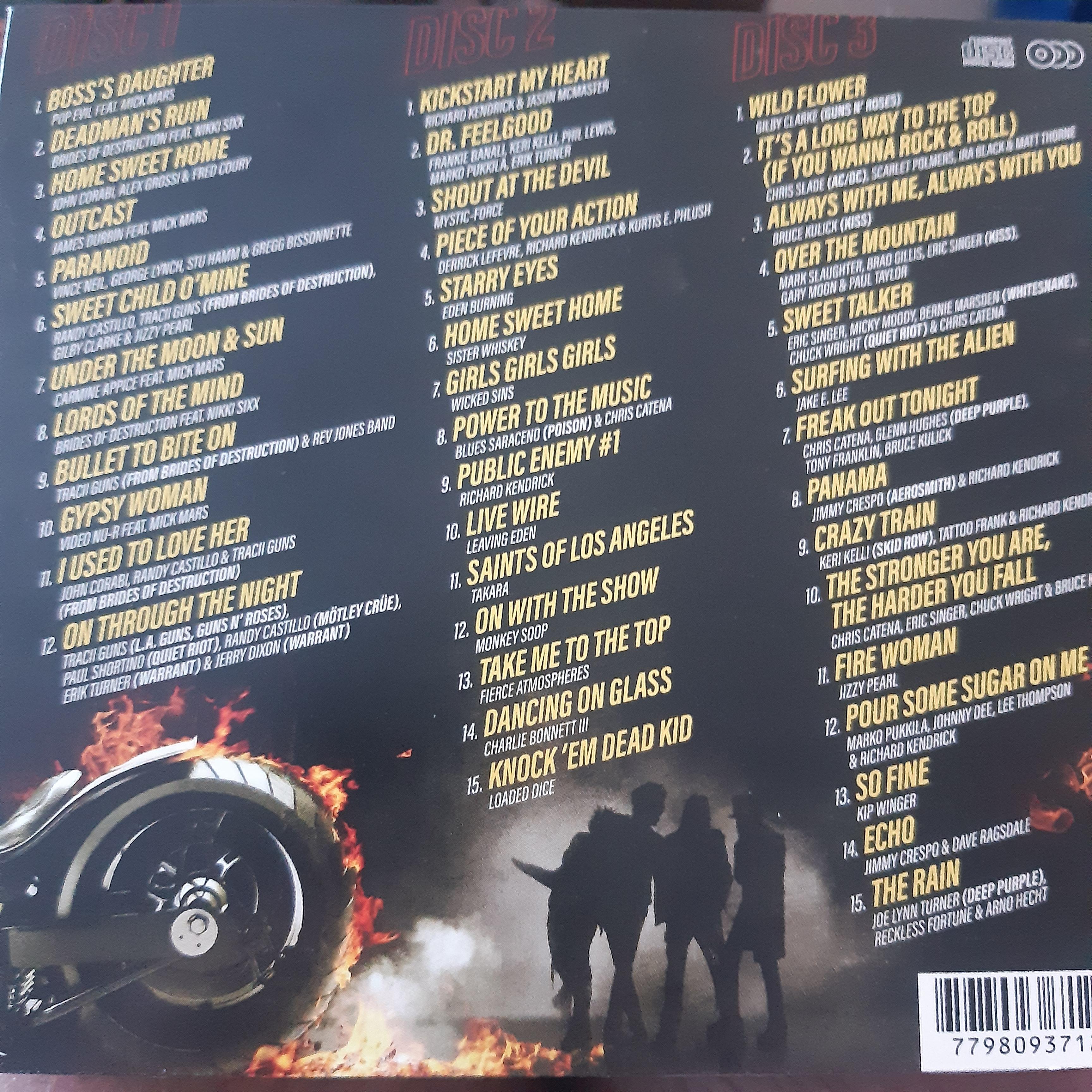 The Many Faces Of Mötley Crüe - 3 CD (uusi)