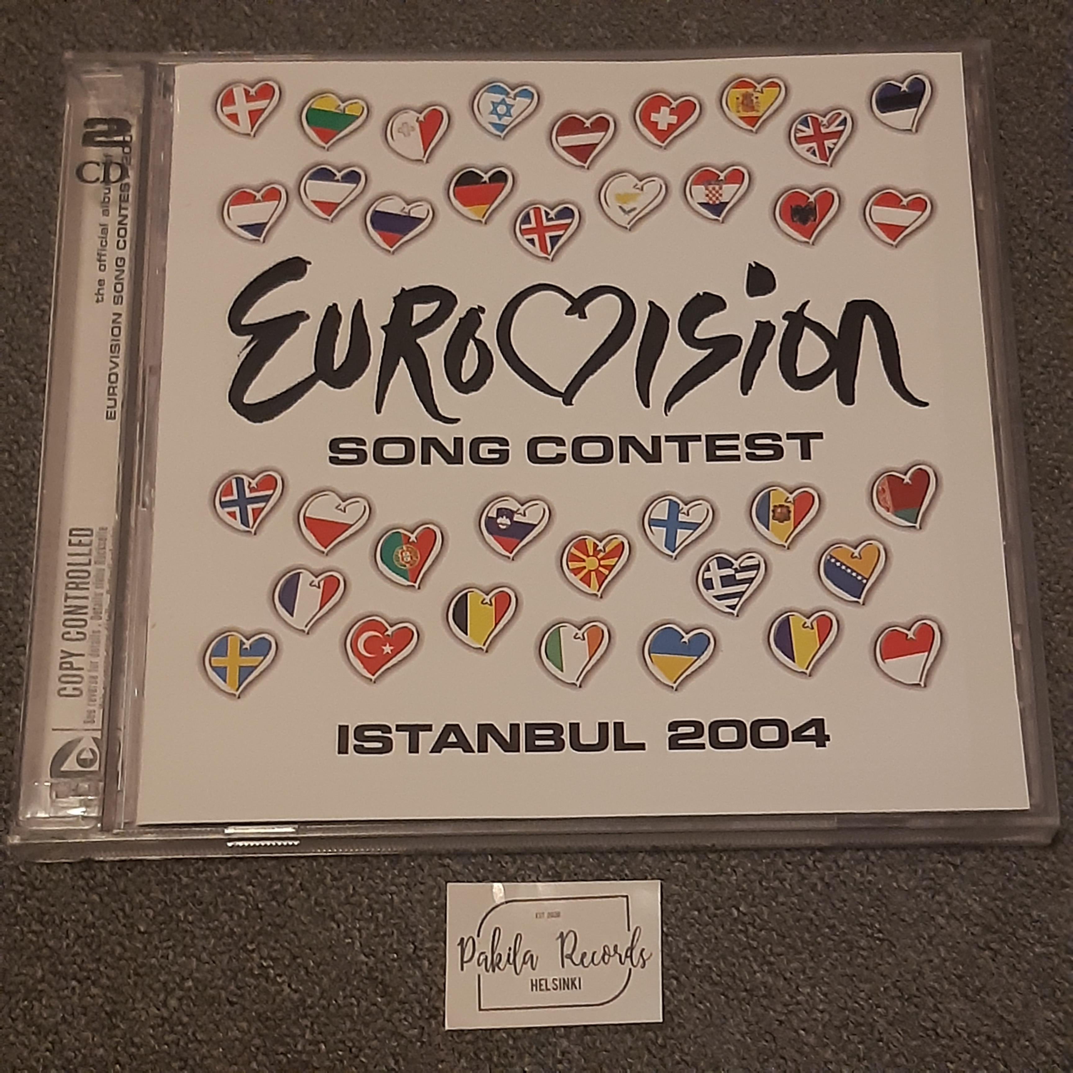 Eurovision Song Contest - Istanbul 2004 - 2 CD (käytetty)
