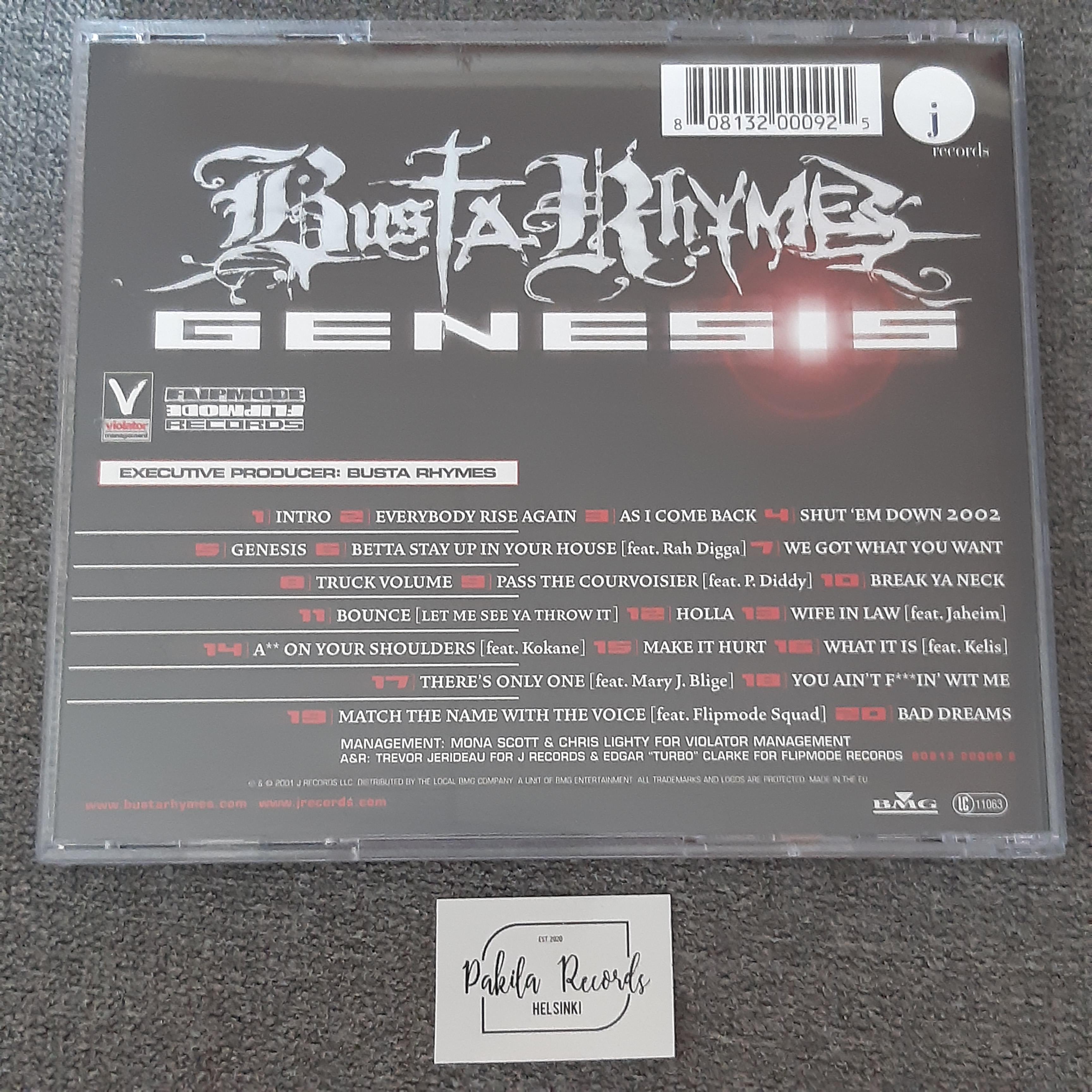 Busta Rhymes - Genesis - CD (käytetty)