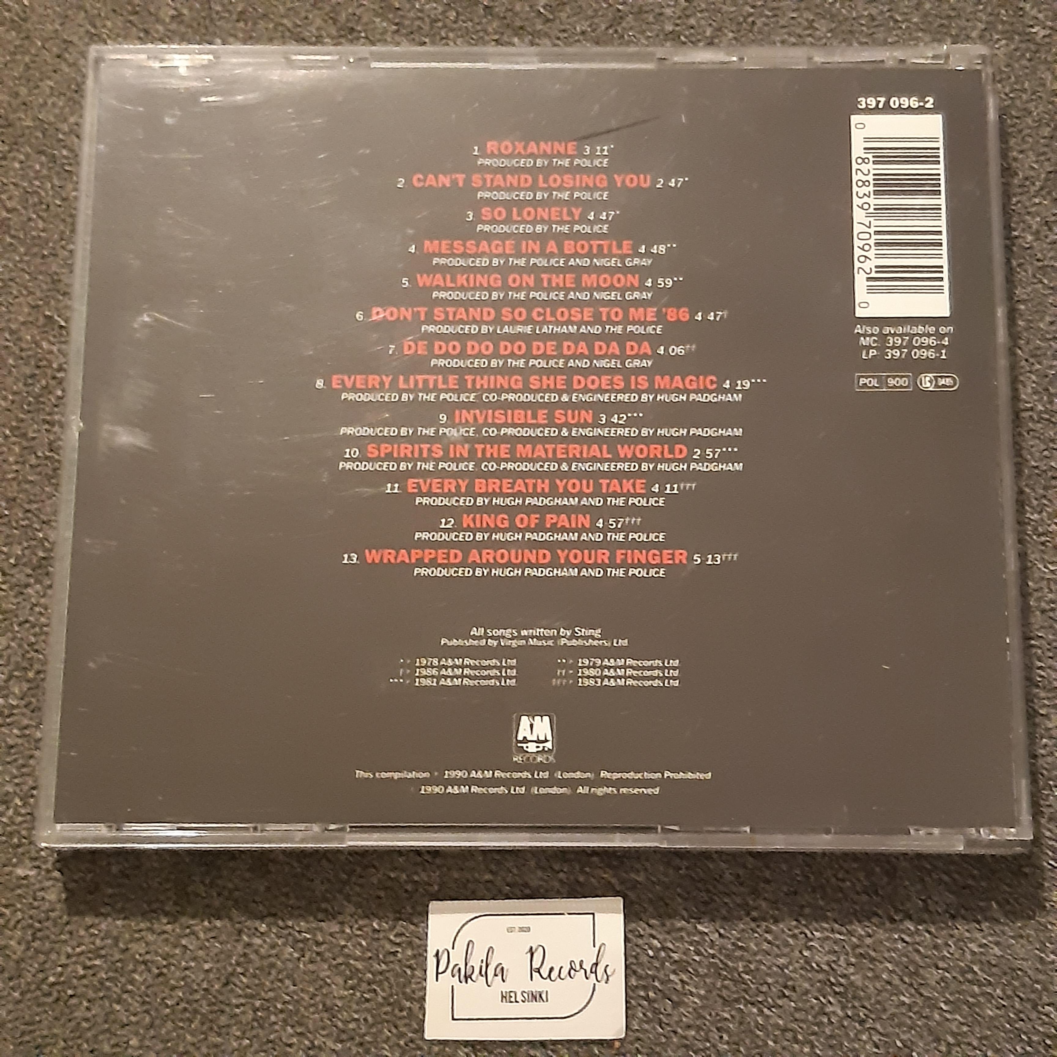The Police - Their Greatest Hits - CD (käytetty)