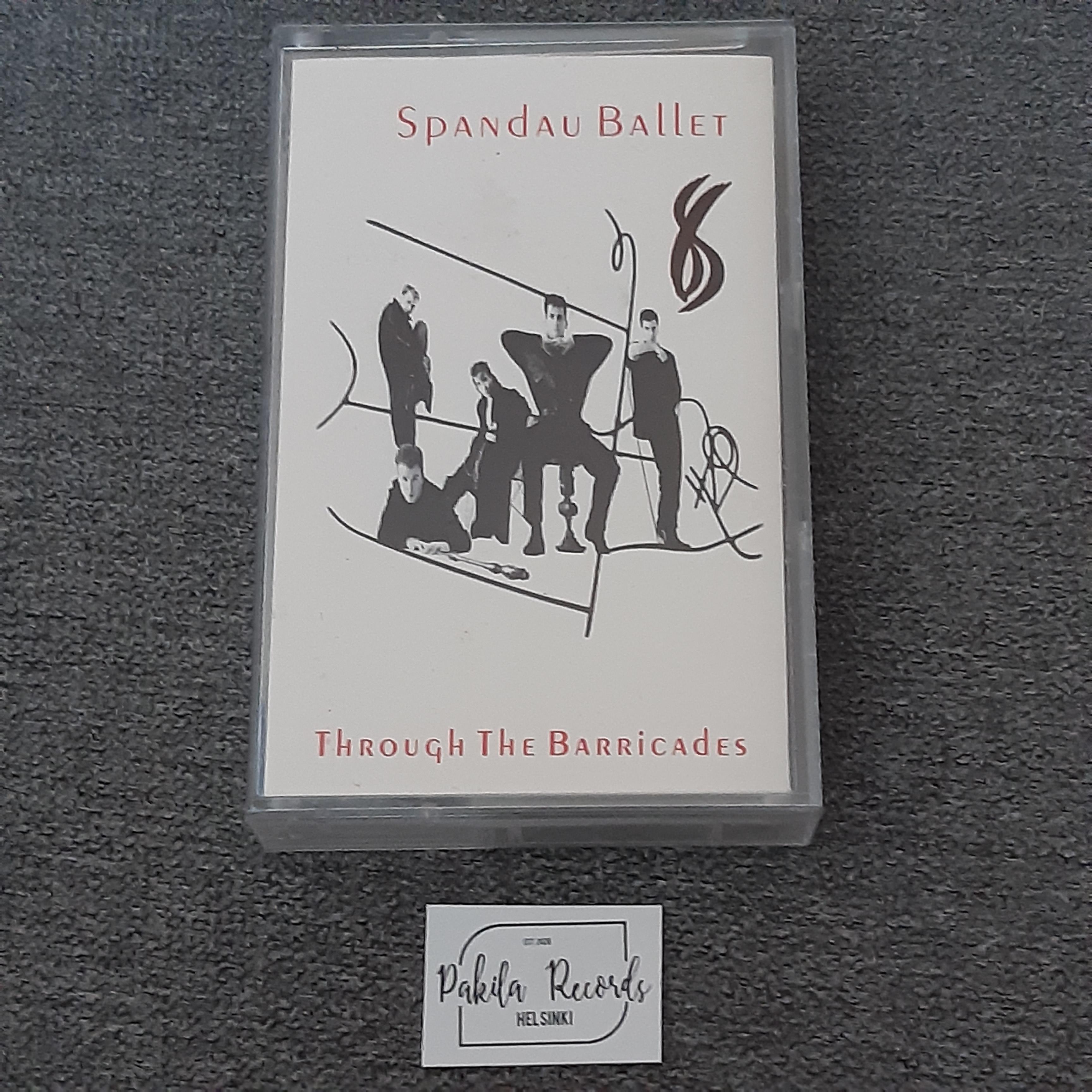 Spandau Ballet - Through The Barricades - Kasetti (käytetty)
