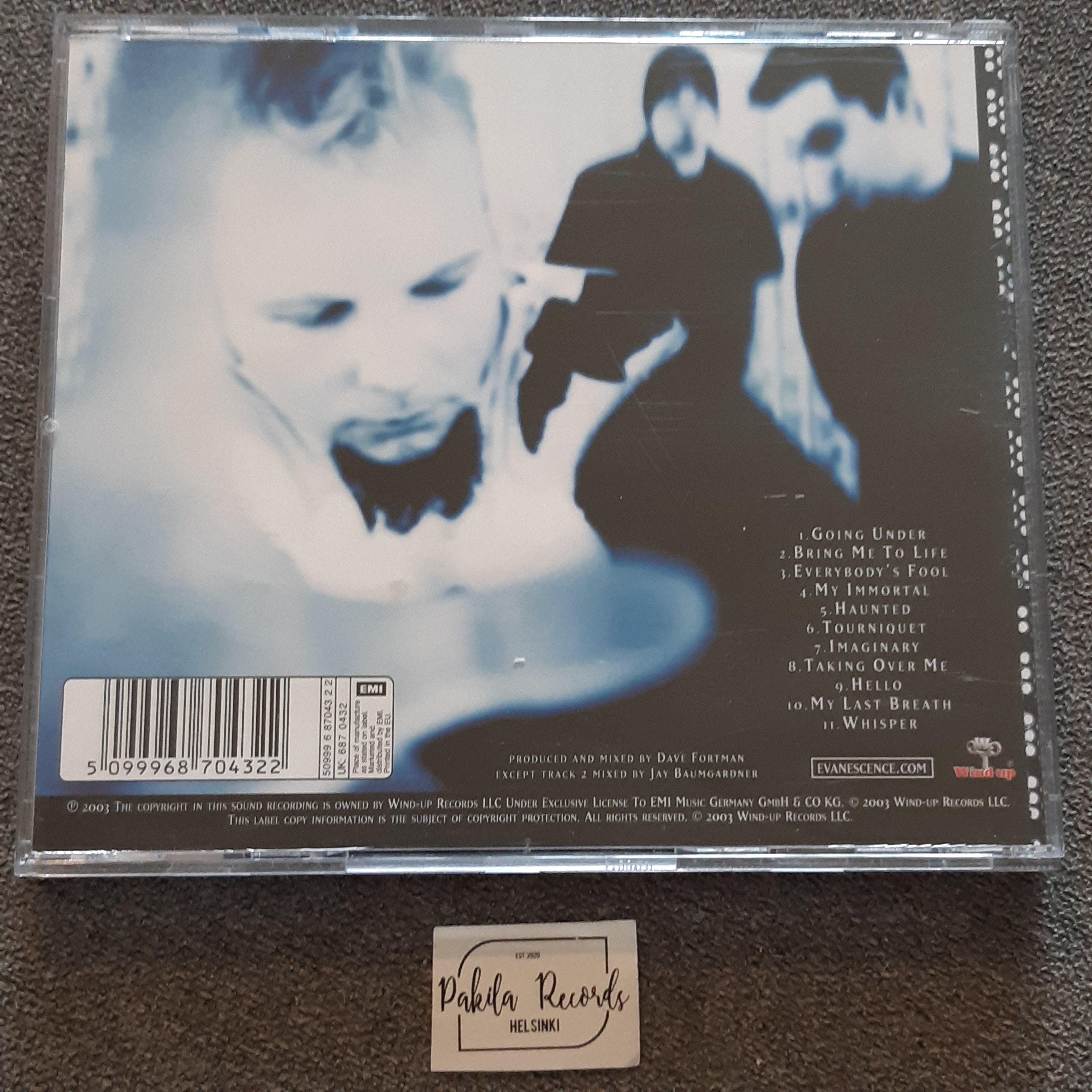 Evanescence - Fallen - CD (käytetty)